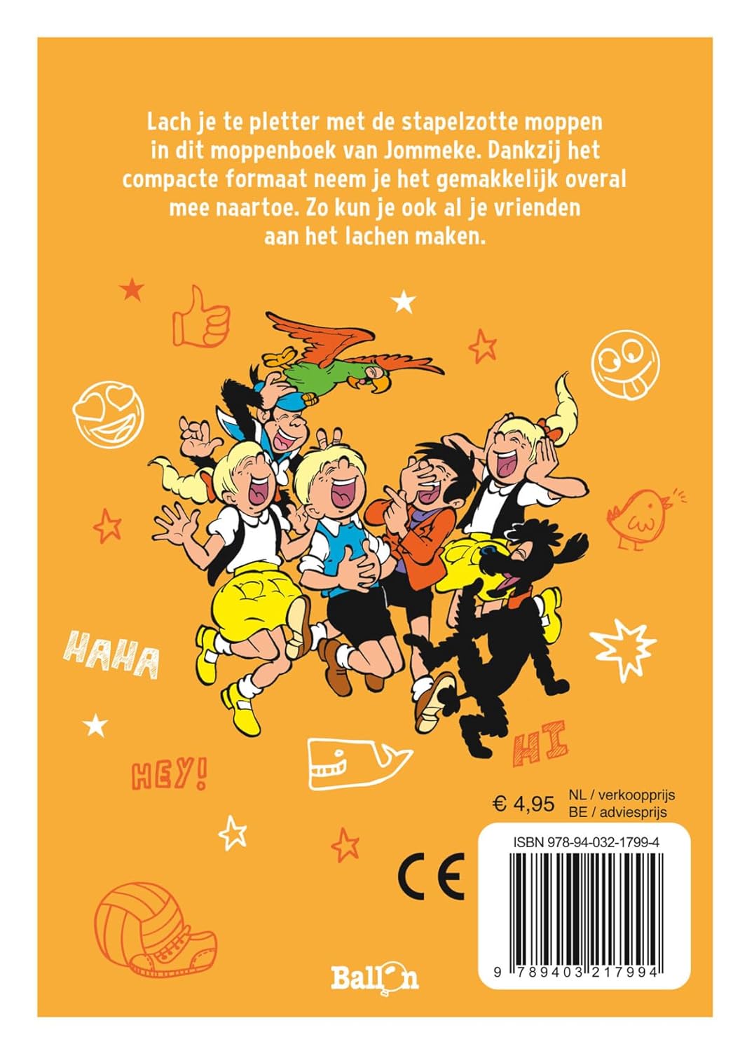 Standaard Uitgeverij - Jommekes Stapelzotte Moppenboek
