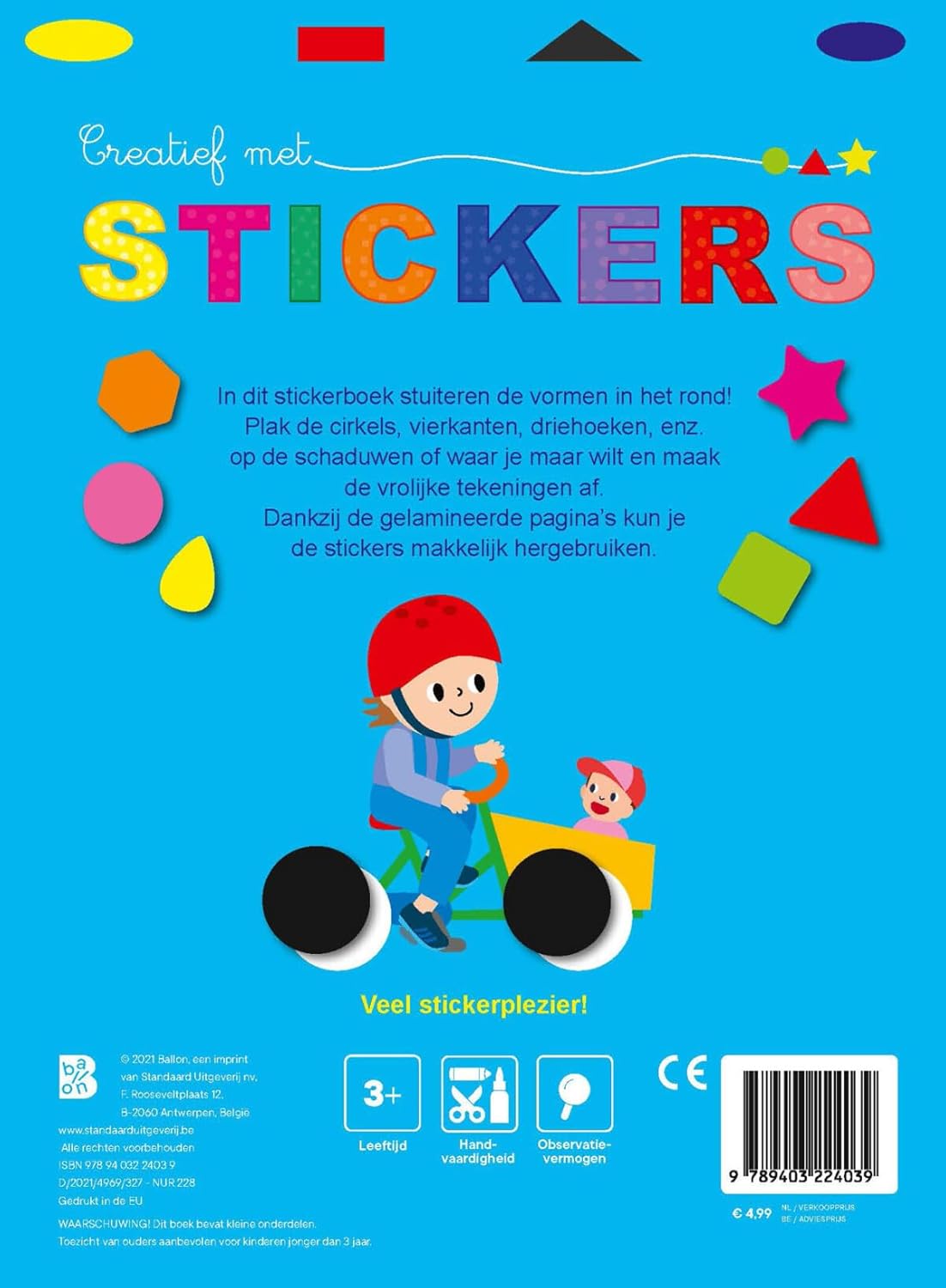 Standaard Uitgeverij - Creatief met Stickers - Kasteel