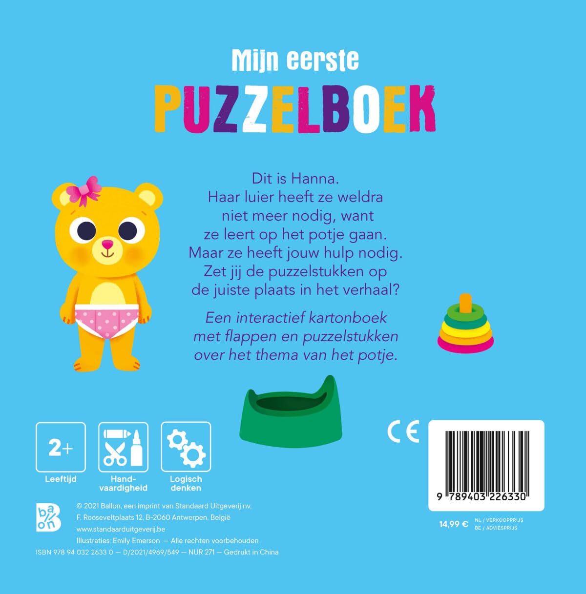 Wins Holland - Mijn Eerste Puzzelboek met Flapjes