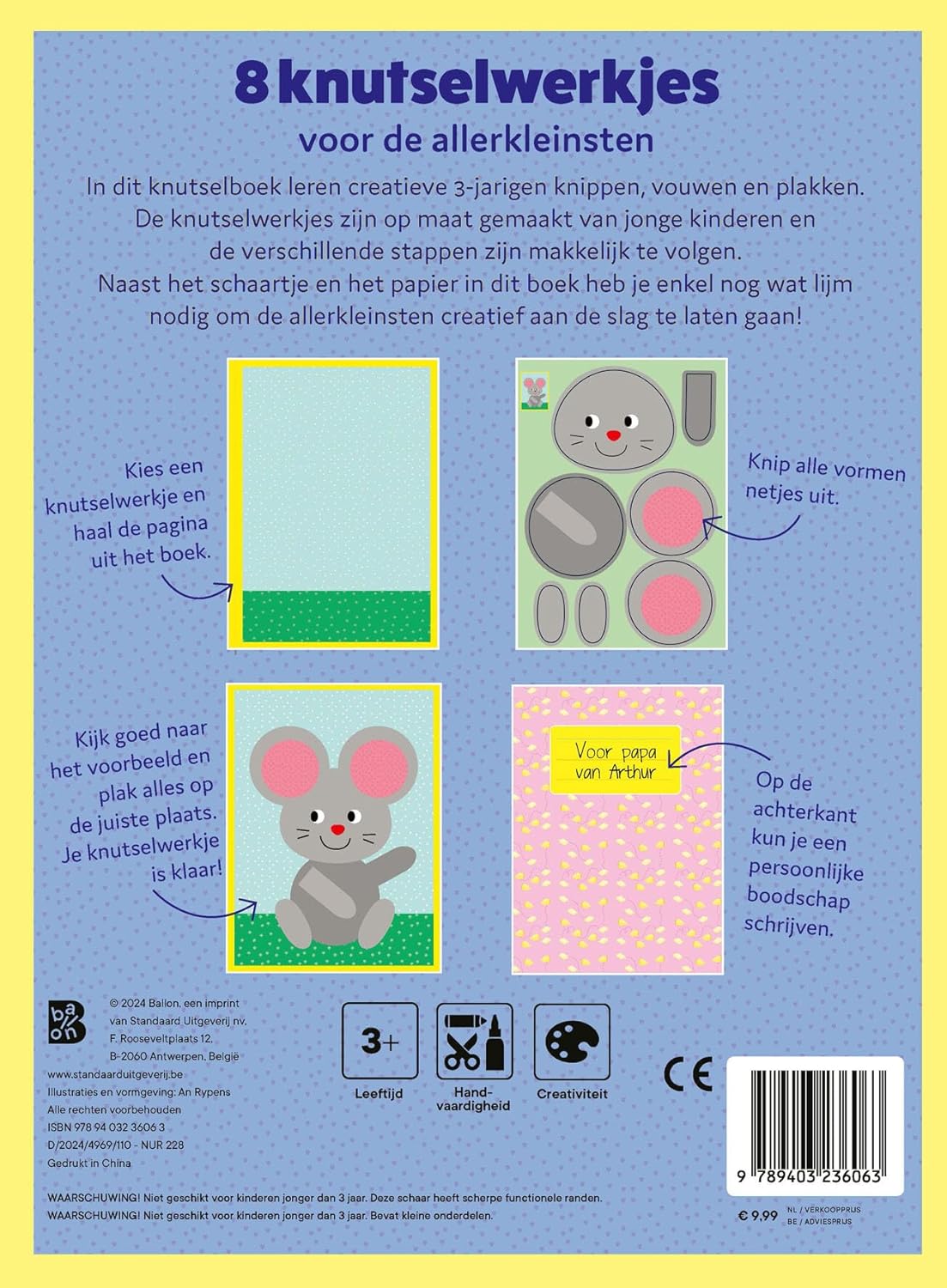 Standaard Uitgeverij - Ik leer knippen - Dieren