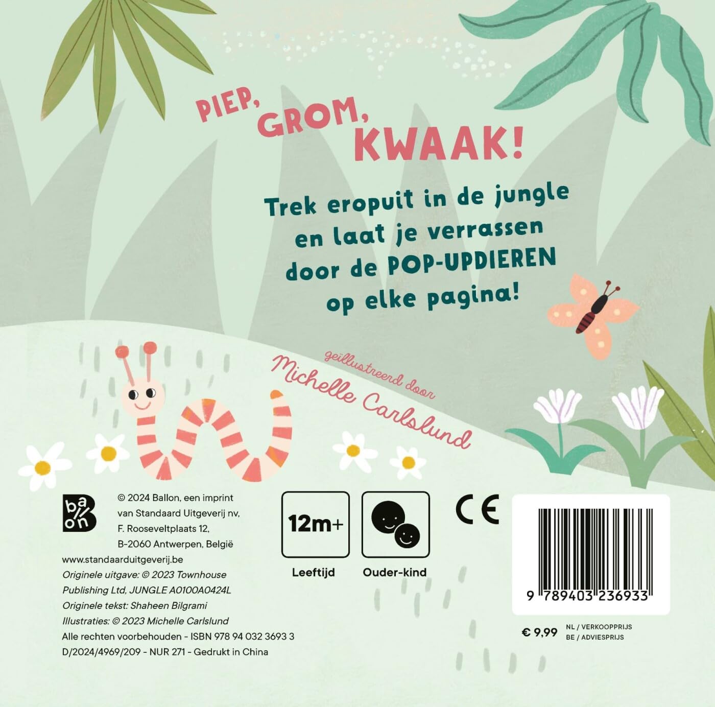 Standaard Uitgeverij - Mijn Eerste Pop-upboekje: In de Jungle 12m+