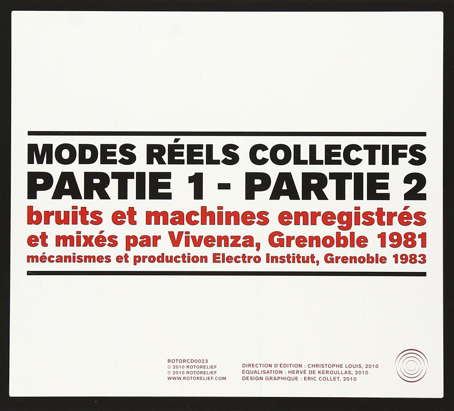 Modes Reels Collectifs
