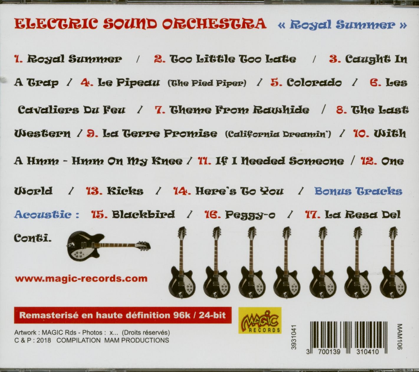 ELECTRIC SOUND ORCHESTRA - ROYAL SUMMER - CD