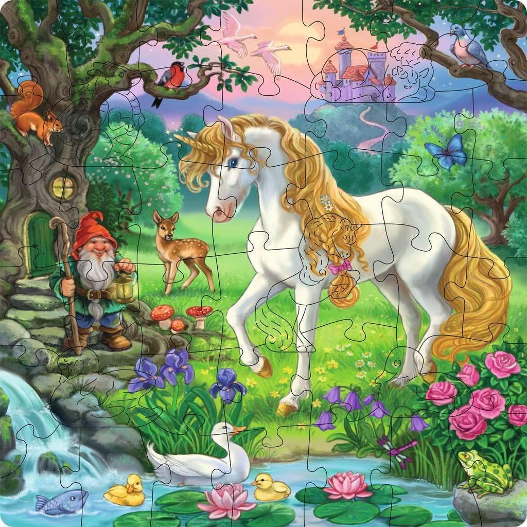 Ravensburger - Ravensburger Houten Legpuzzel Eenhoorn - 44st.