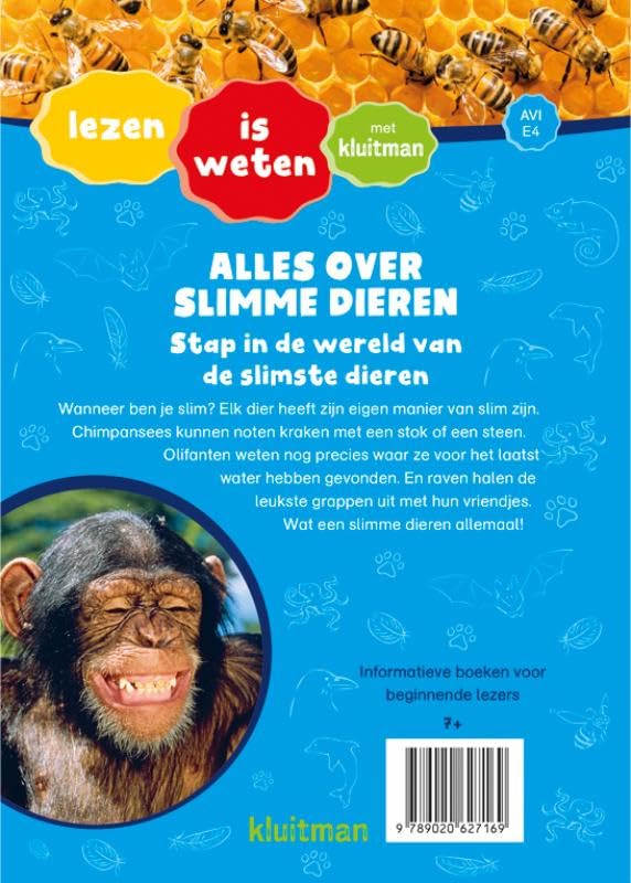 Uitgeverij Kluitman - Alles Over Slimme Dieren AVI E4