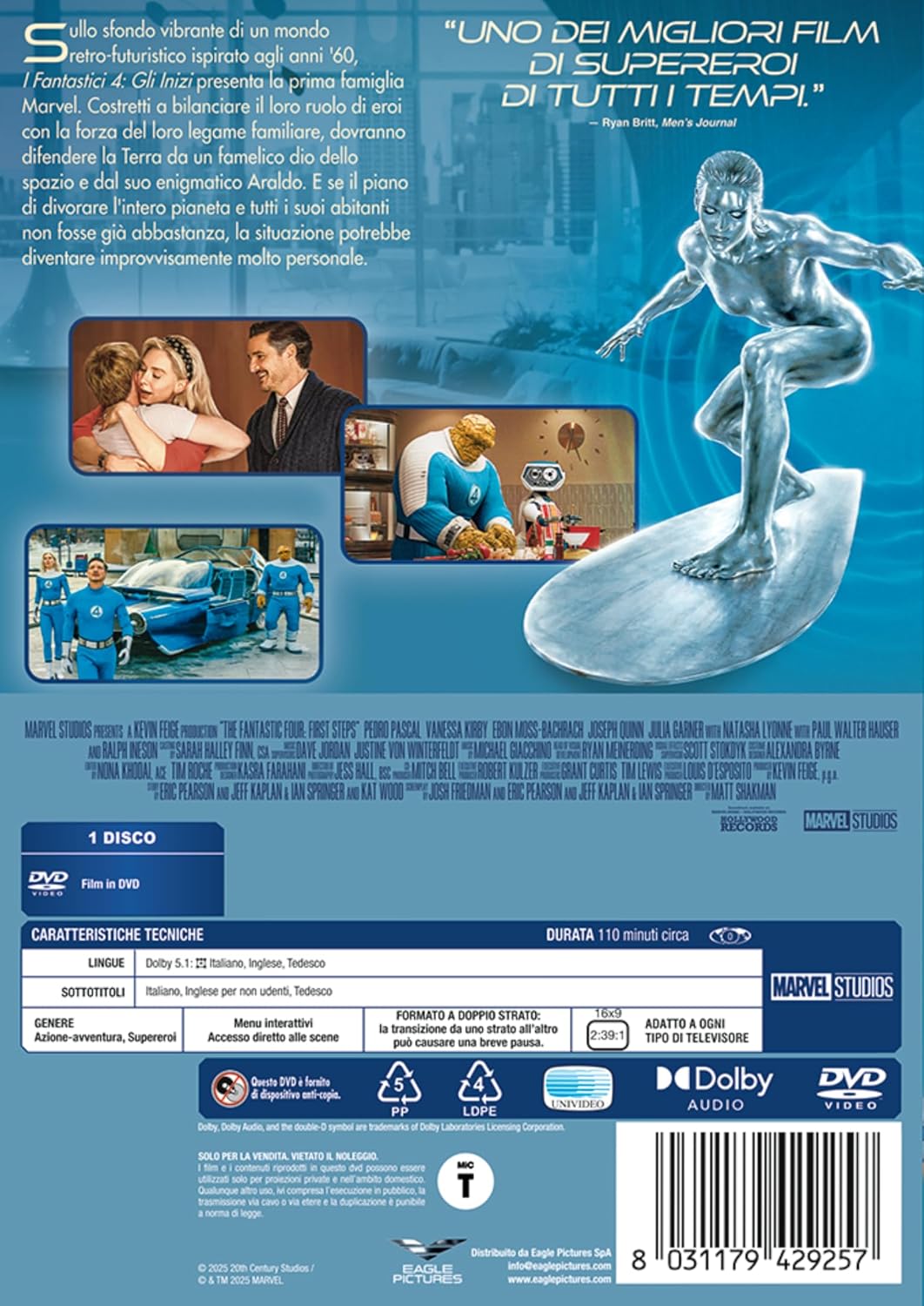 I Fantastici 4 - Gli Inizi - Dvd