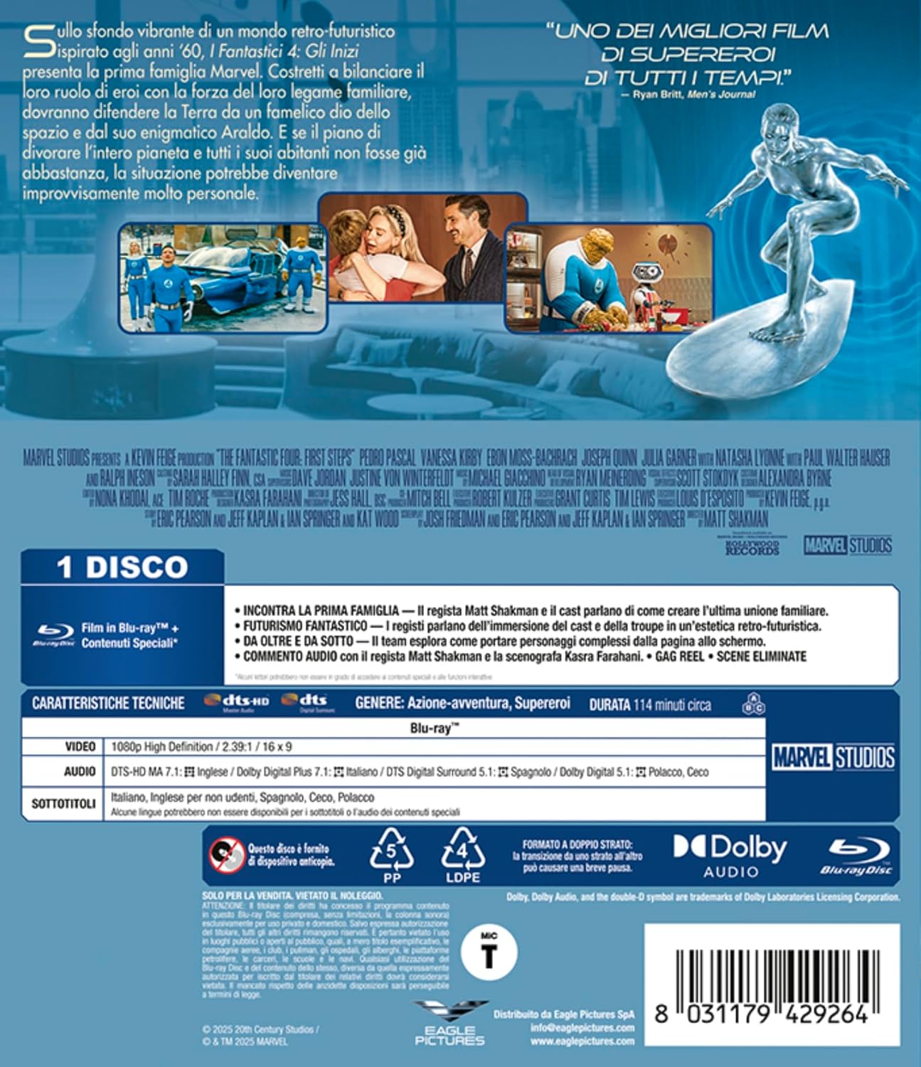 Blu-Ray Fantastici 4 (I) - Gli Inizi