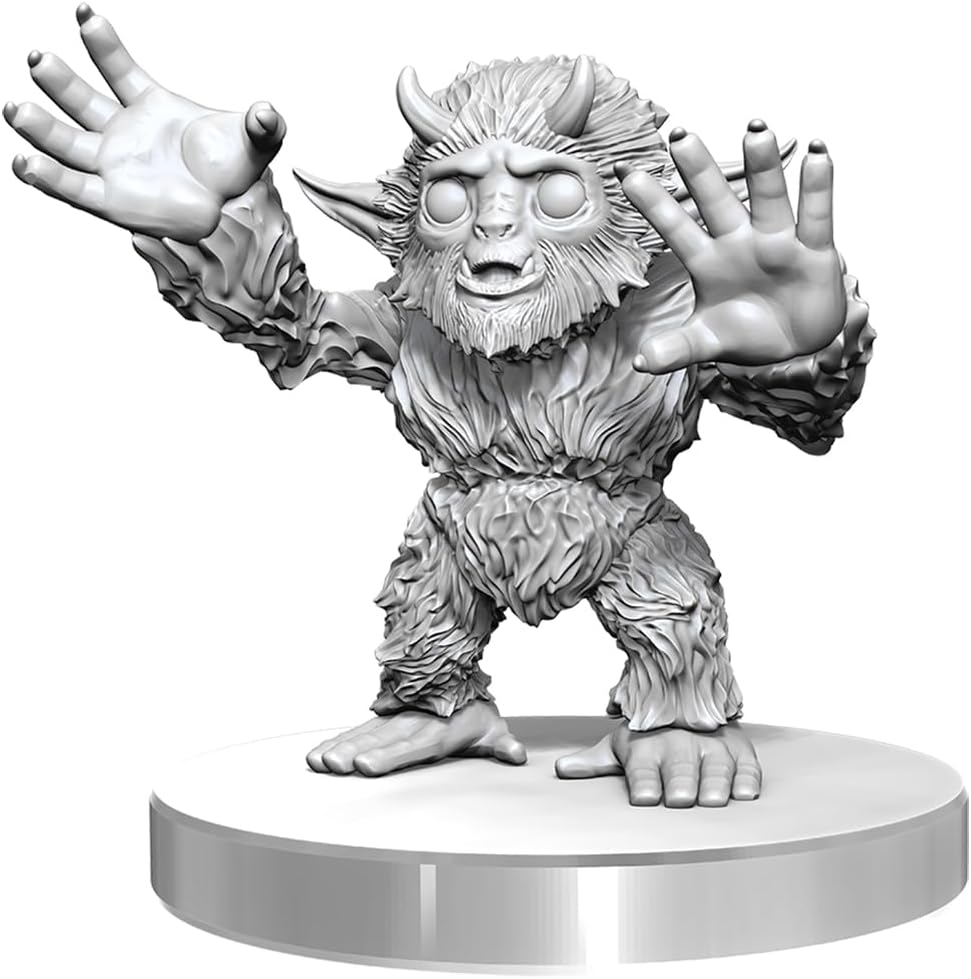 WizKids Dungeons & Dragons Nolzur's Marvelous Miniatures | Unpainted Figures | Wave 26 (Yeti Tykes