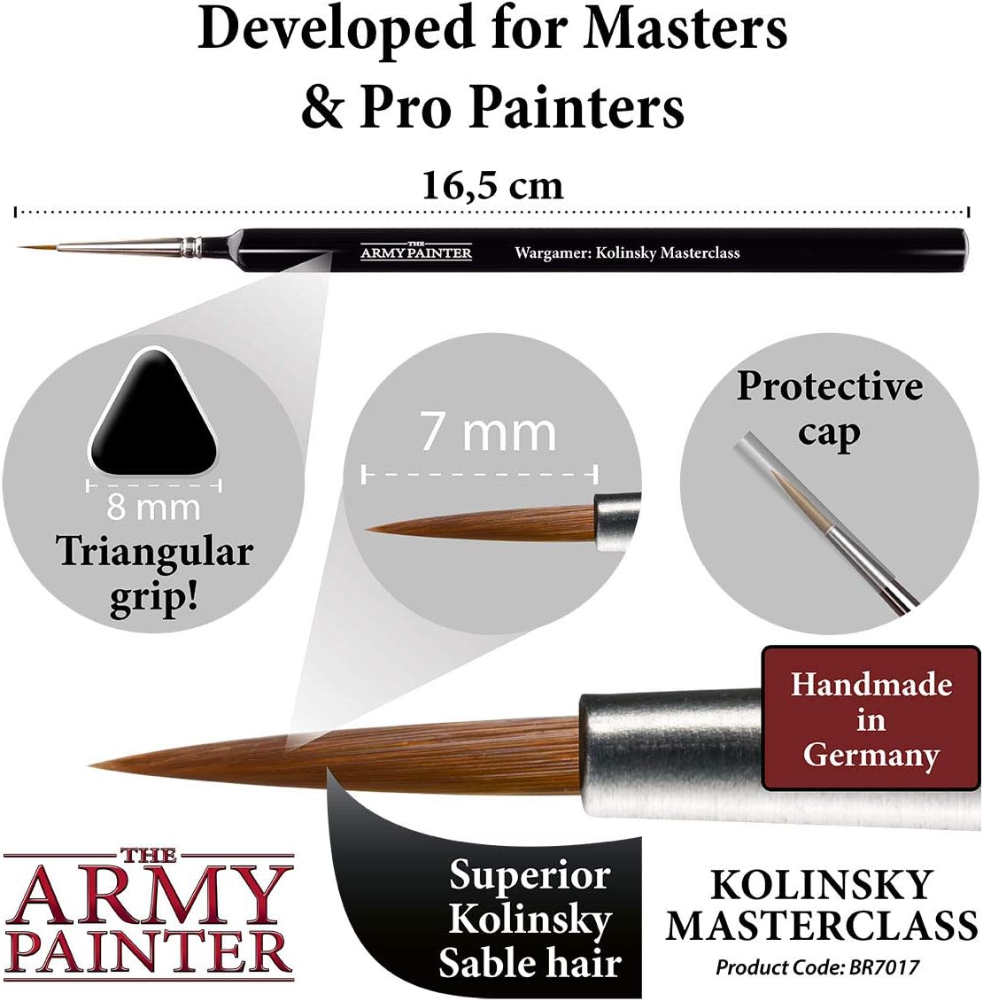 Army Painter Wargamer Masterclass Brush # BR7017