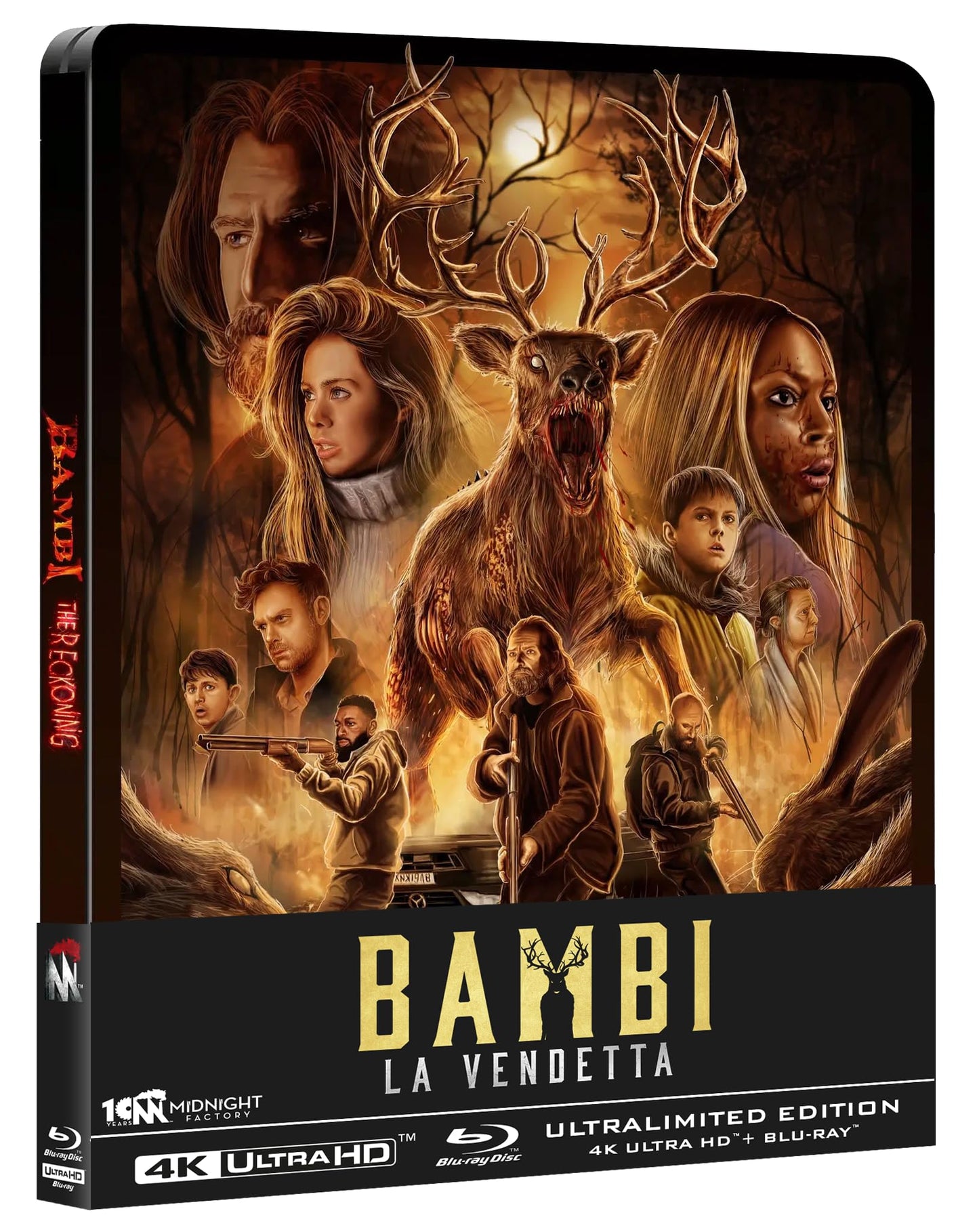Bambi - La Vendetta (4K Ultra Hd+Blu-Ray) (Steelbook + Booklet)