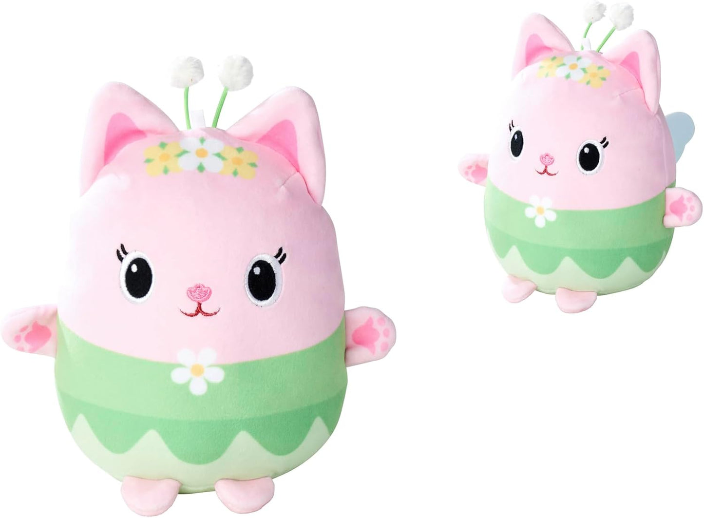 UNIVERSAL 6305875328NPB Gabby's Doll's House, Cat Fairy Squishy Cuddly Toy, Cat Fairy from the DreamWorks Series, Gabby's Doll's Wardrobe as Cuddly Toys in Squishy Material, 20 cm, from 0 Months