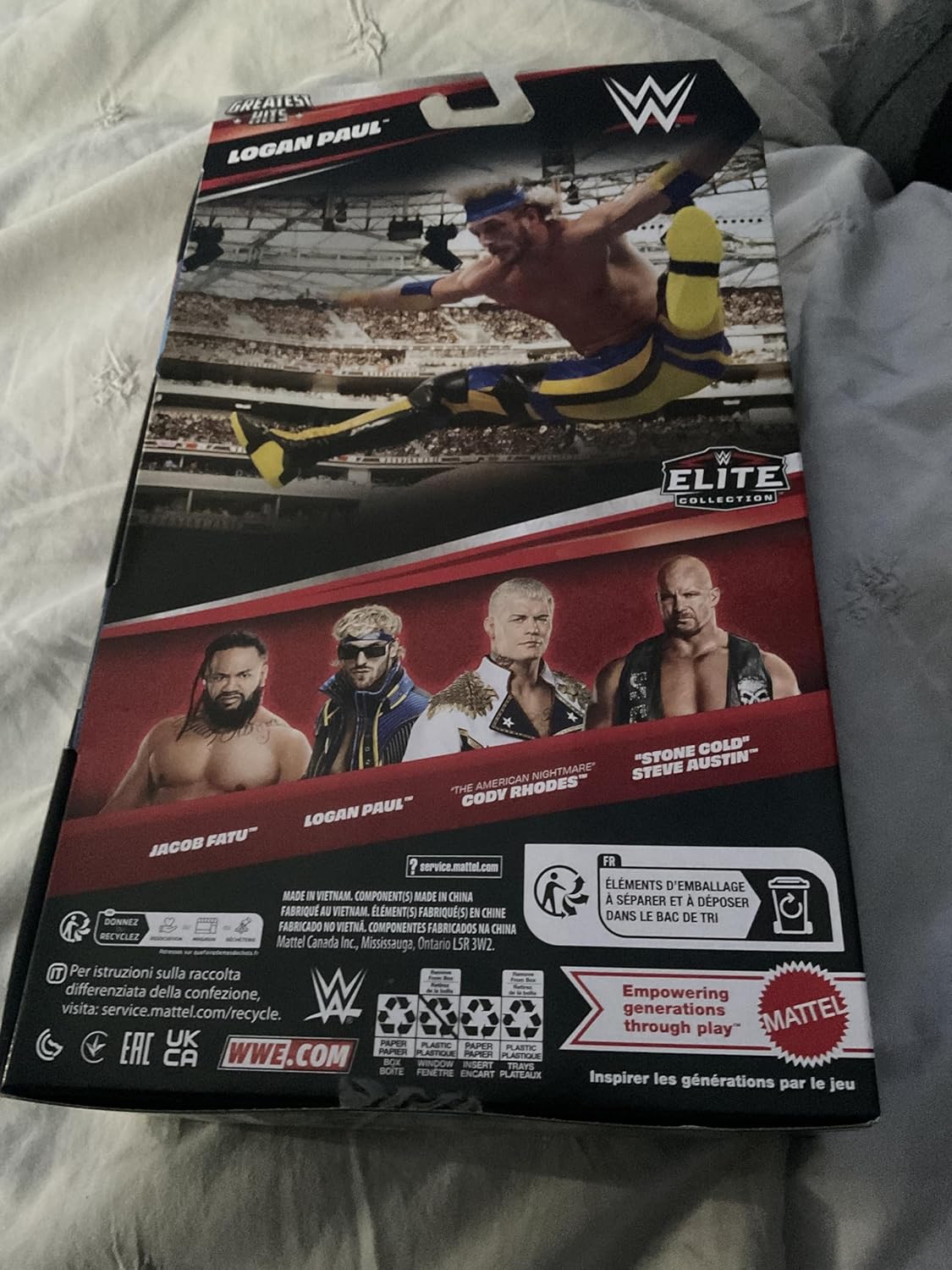 WWE - Elite Collection Figure -Logan Paul /Toys