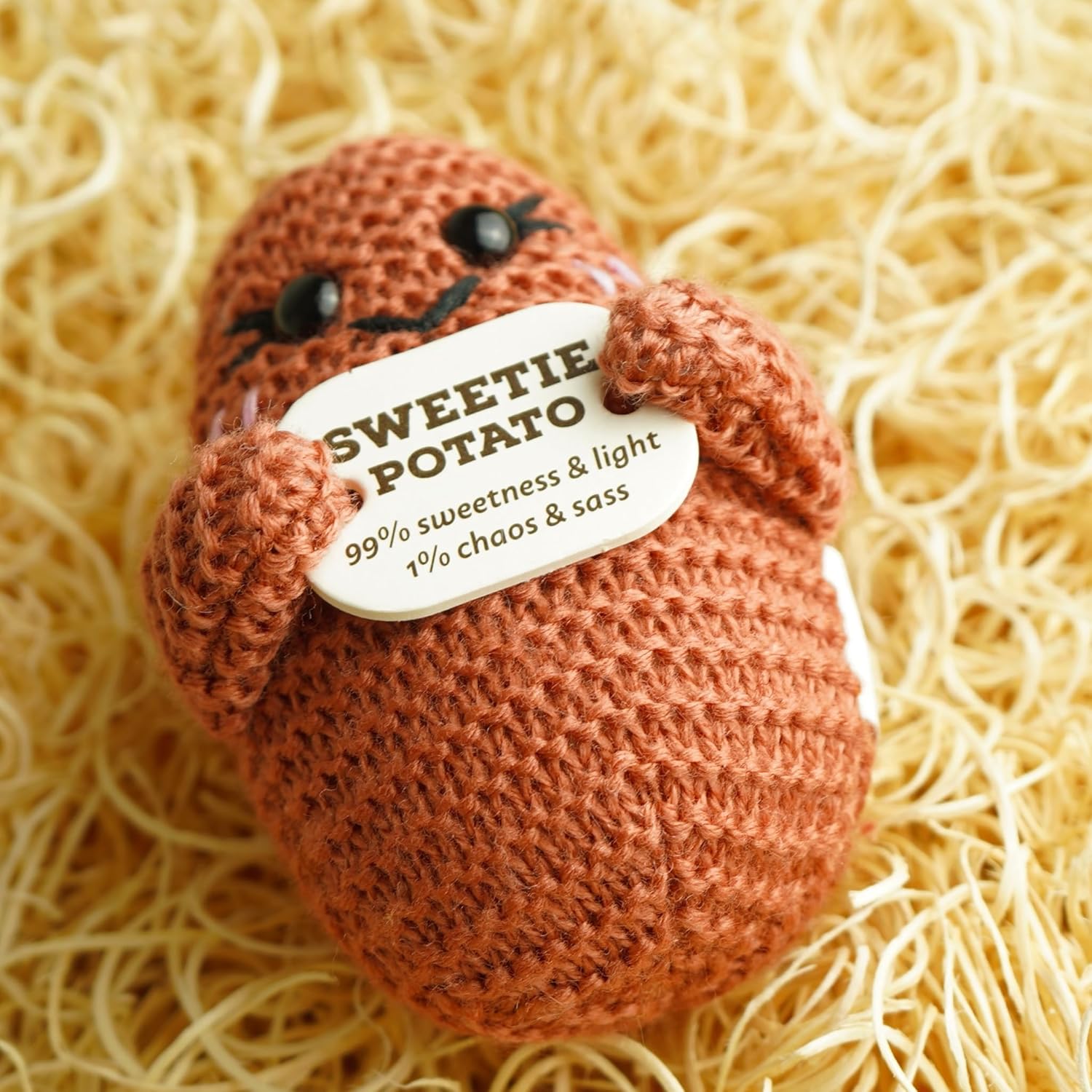 Positive Potato: The Original - 9Cm Sweetie Potato Doll (Emotional Support Gift)