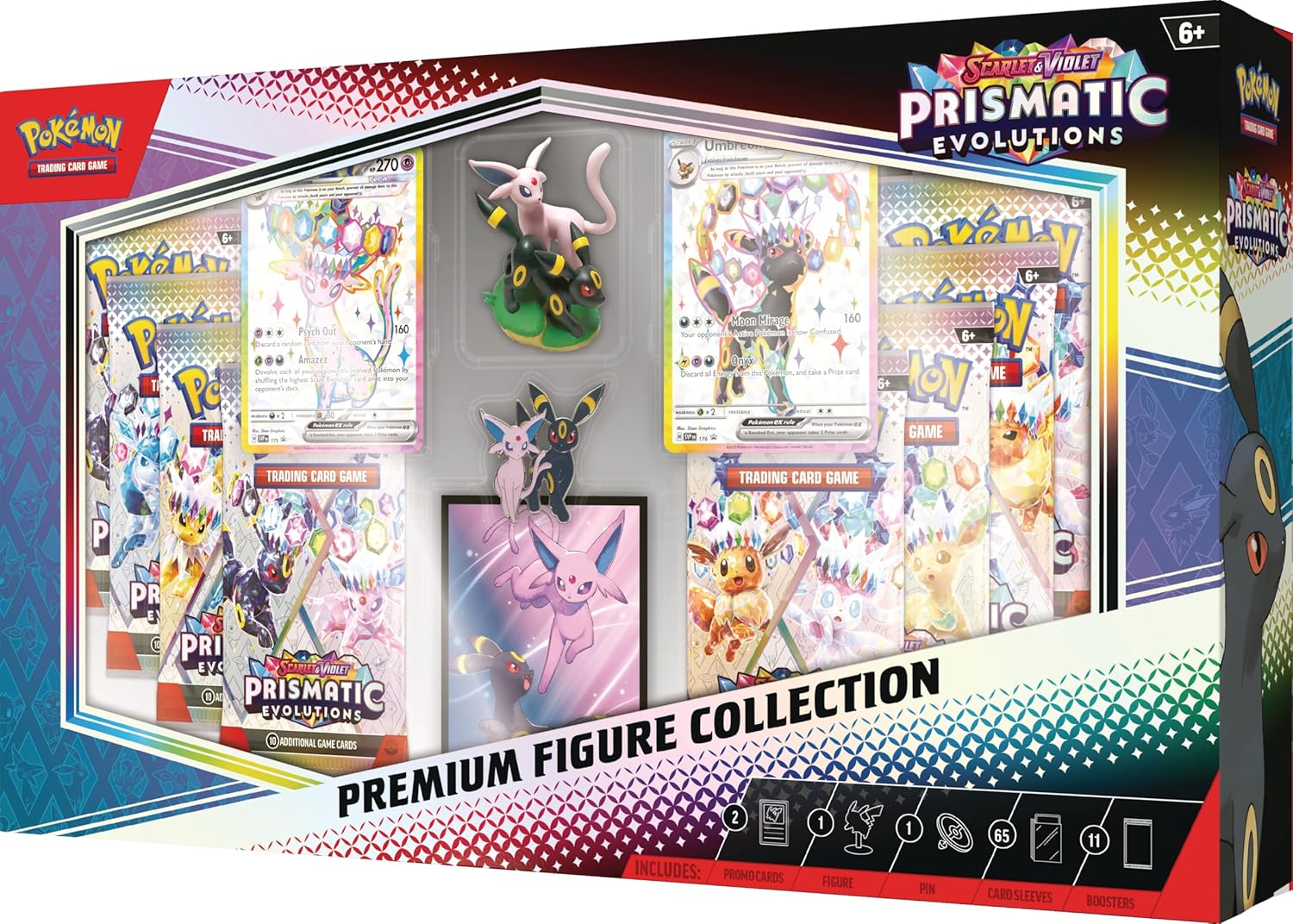 Pokemon Tcg: Scarlet & Violet - Prismatic Evolutions - Premium Figure Collection