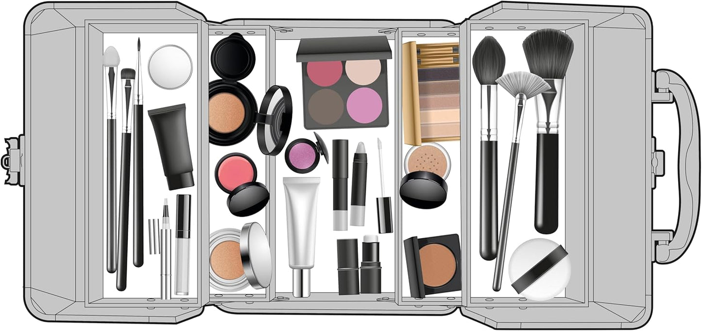 Make-up Koffer Zilver