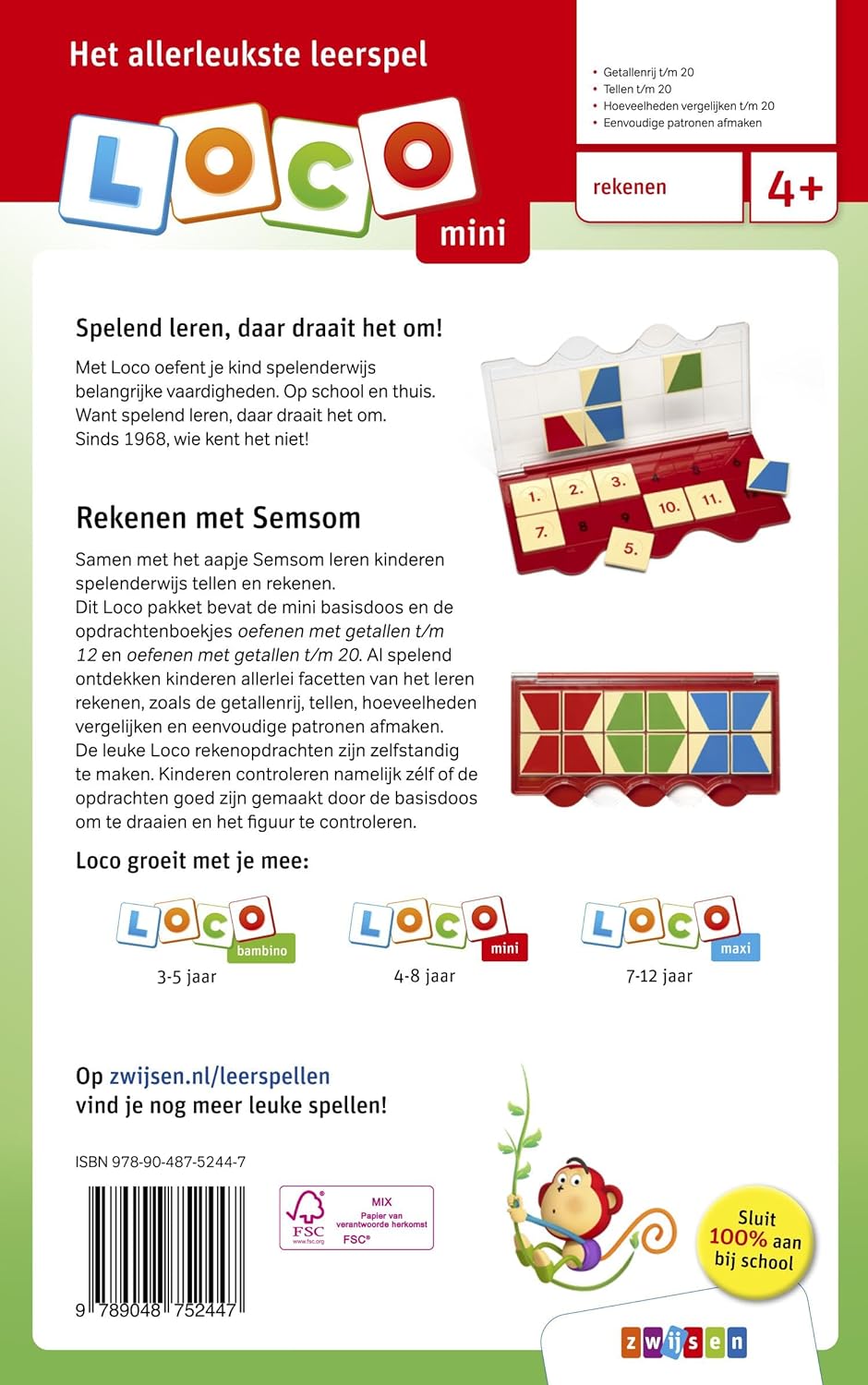 Loco - Loco Mini - Semsom Pakket Rekenen Kleuters