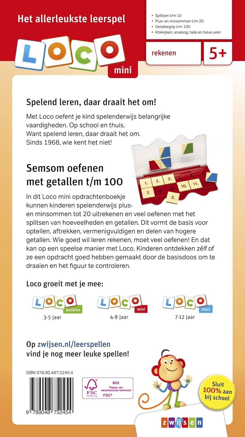 Loco - Loco Mini - Semsom Oefenen Met Getallen t/m 100