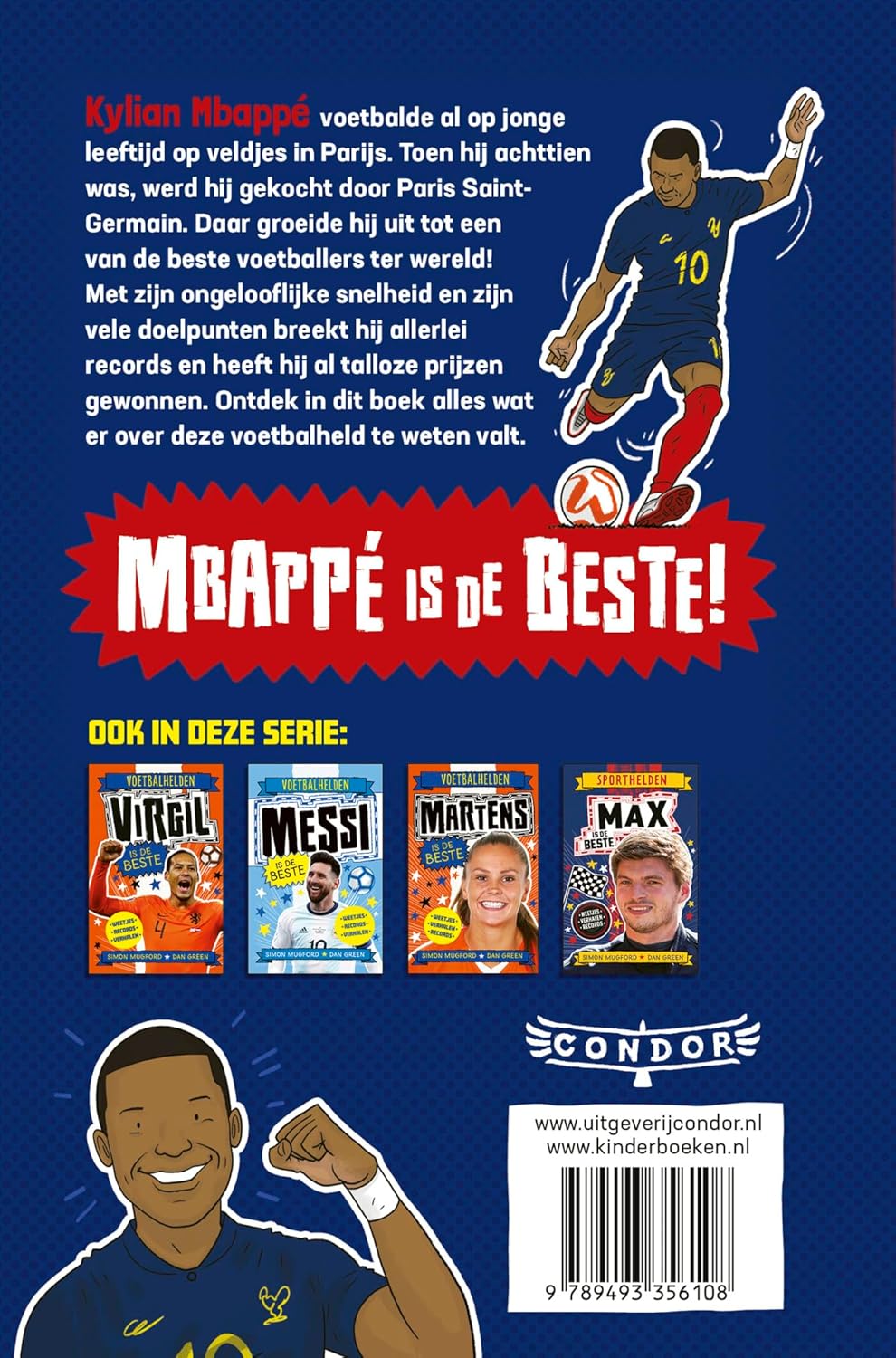 WPG Uitgevers - Mbappe is de Beste Weetjes Stripboek