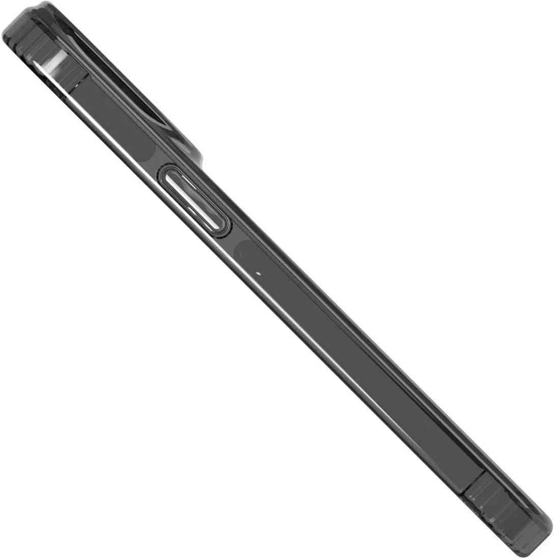 Tech21 Evo tint ontworpen voor iPhone 14 Pro Max case cover compatibel met MagSafe met 12ft valbescherming - Ash Black
