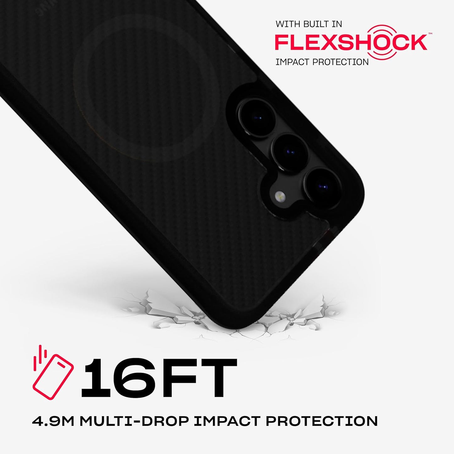 Tech21 - Evo Armor Magnet - Samsung Galaxy S25+ - Black