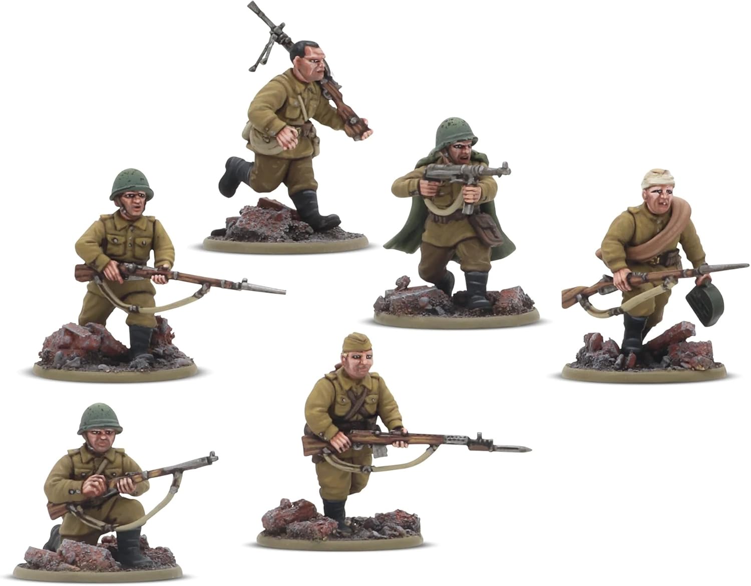 Warlord Games Soviet Army KV1/2 Heavy Tank - 1:56 / 28mm Plastic Scale Model Tank for Bolt Action Highly Detailed World War 2 Miniatures