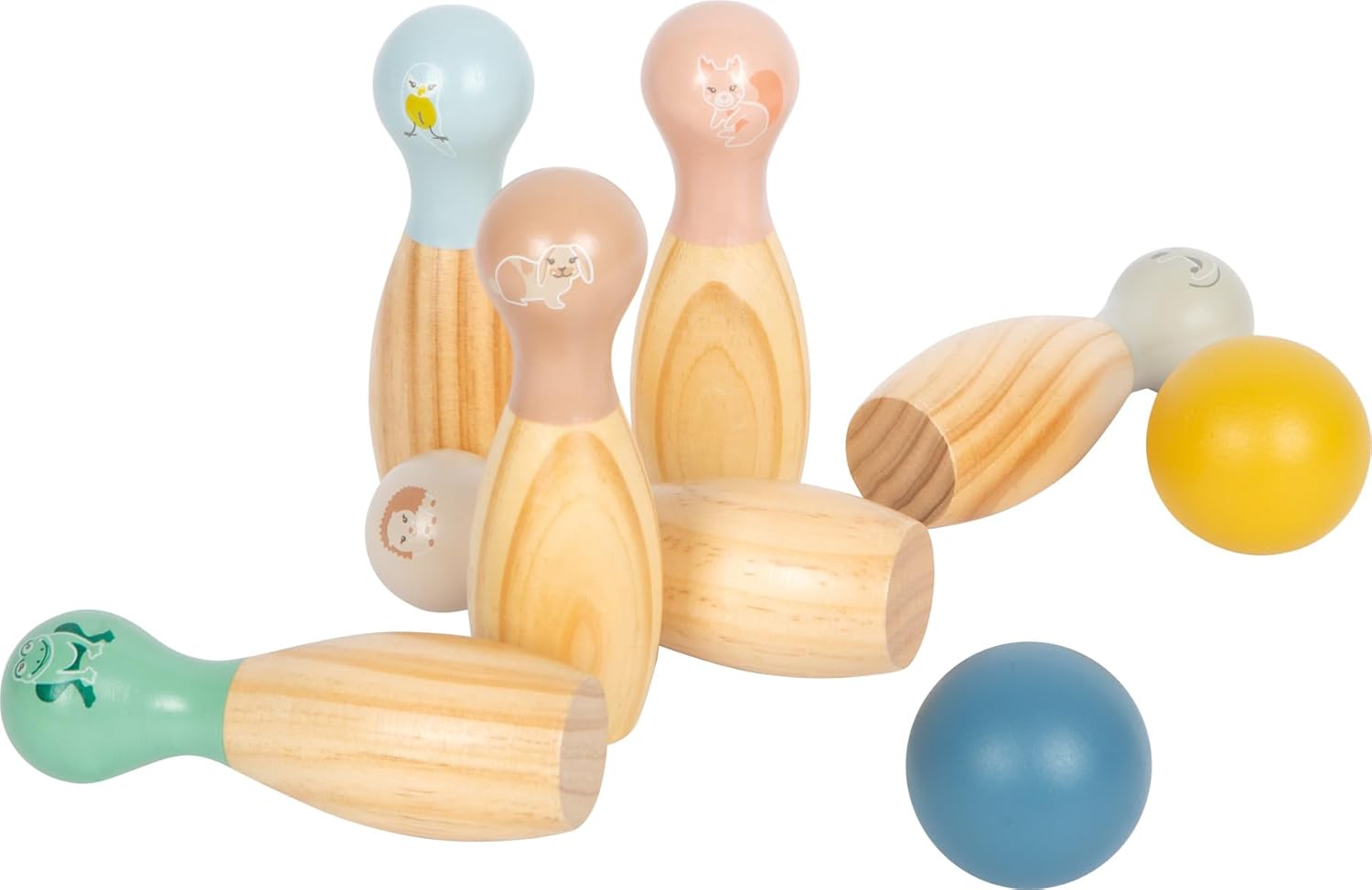 Small Foot - Small Foot - Bowlingspel Garden Buddies - 8dlg.