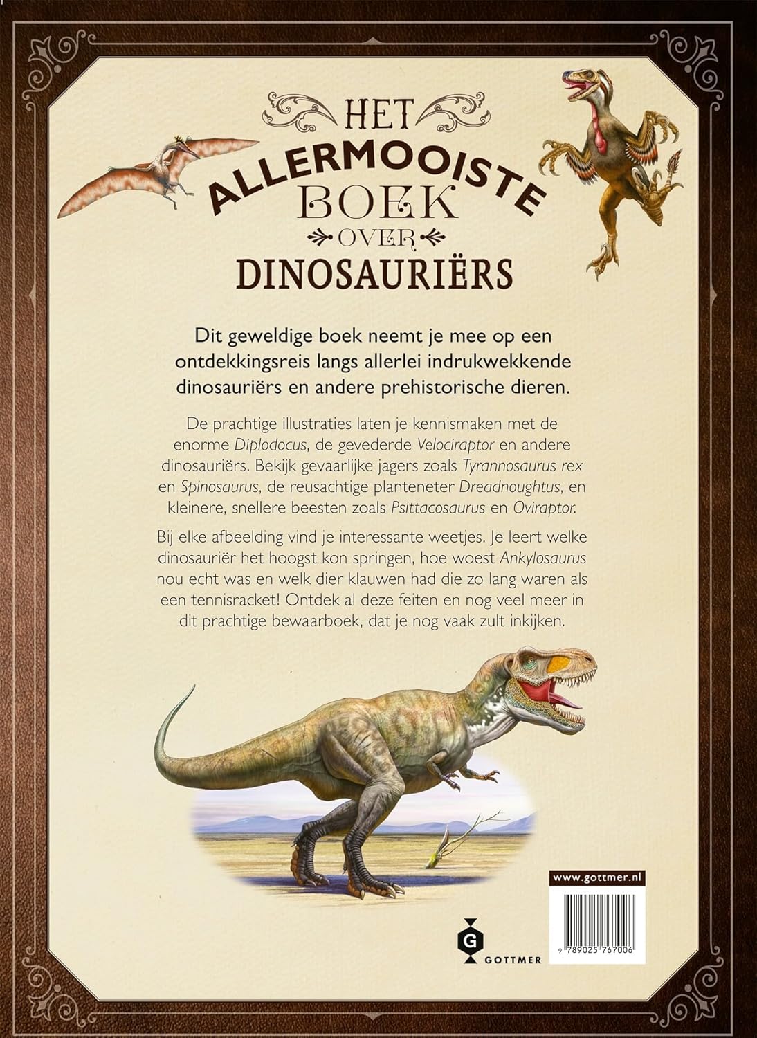 Gottmer Uitgevers Groep - Het allermooiste boek over dinosauriers