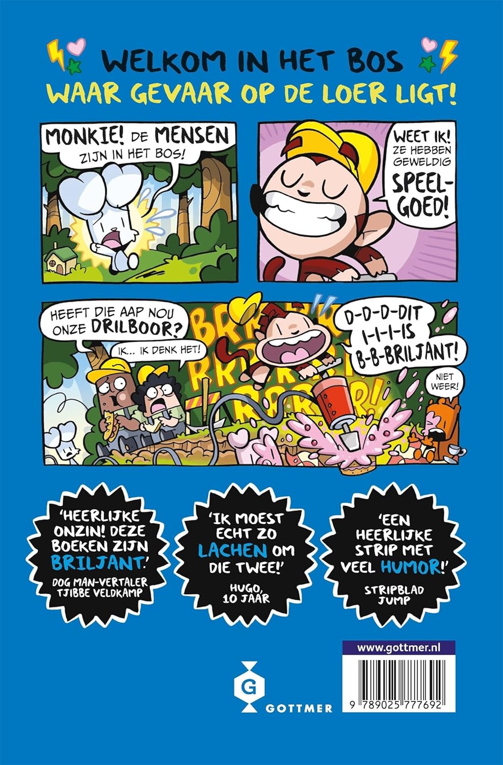 Gottmer Uitgevers Groep - Bunnie vs Monkie en de mens-invasie!