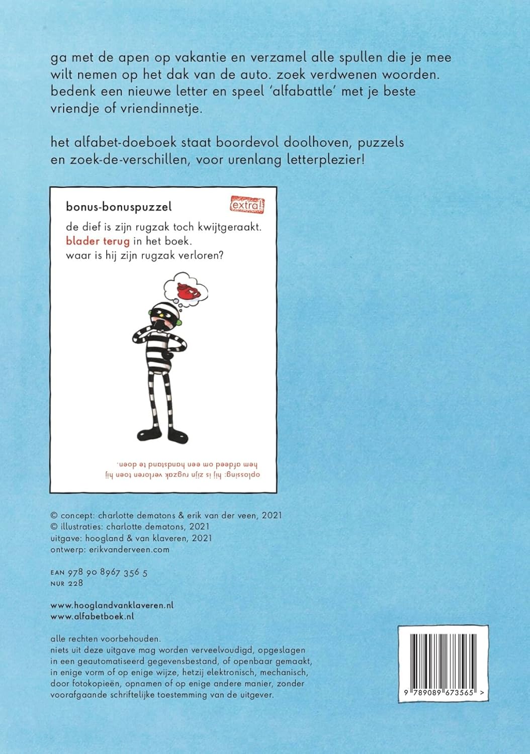 Centraal Boekhuis - Alfabet Doeboek
