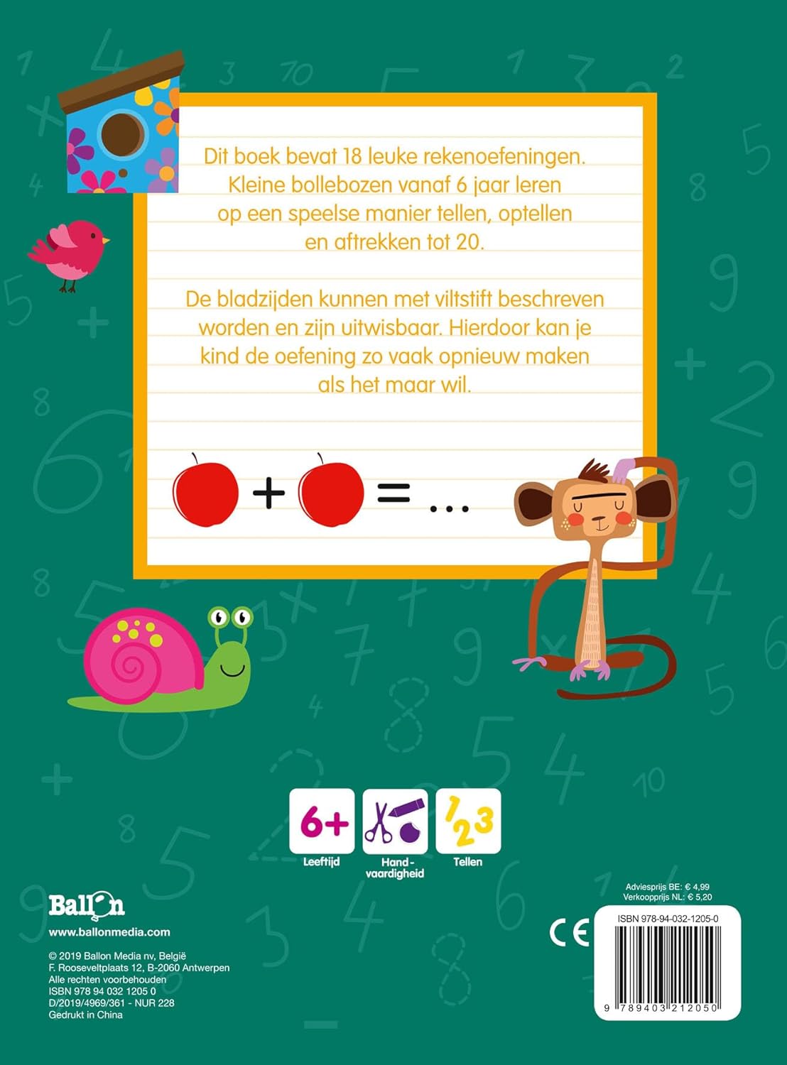Standaard Uitgeverij - Rekenoefeningen 6+