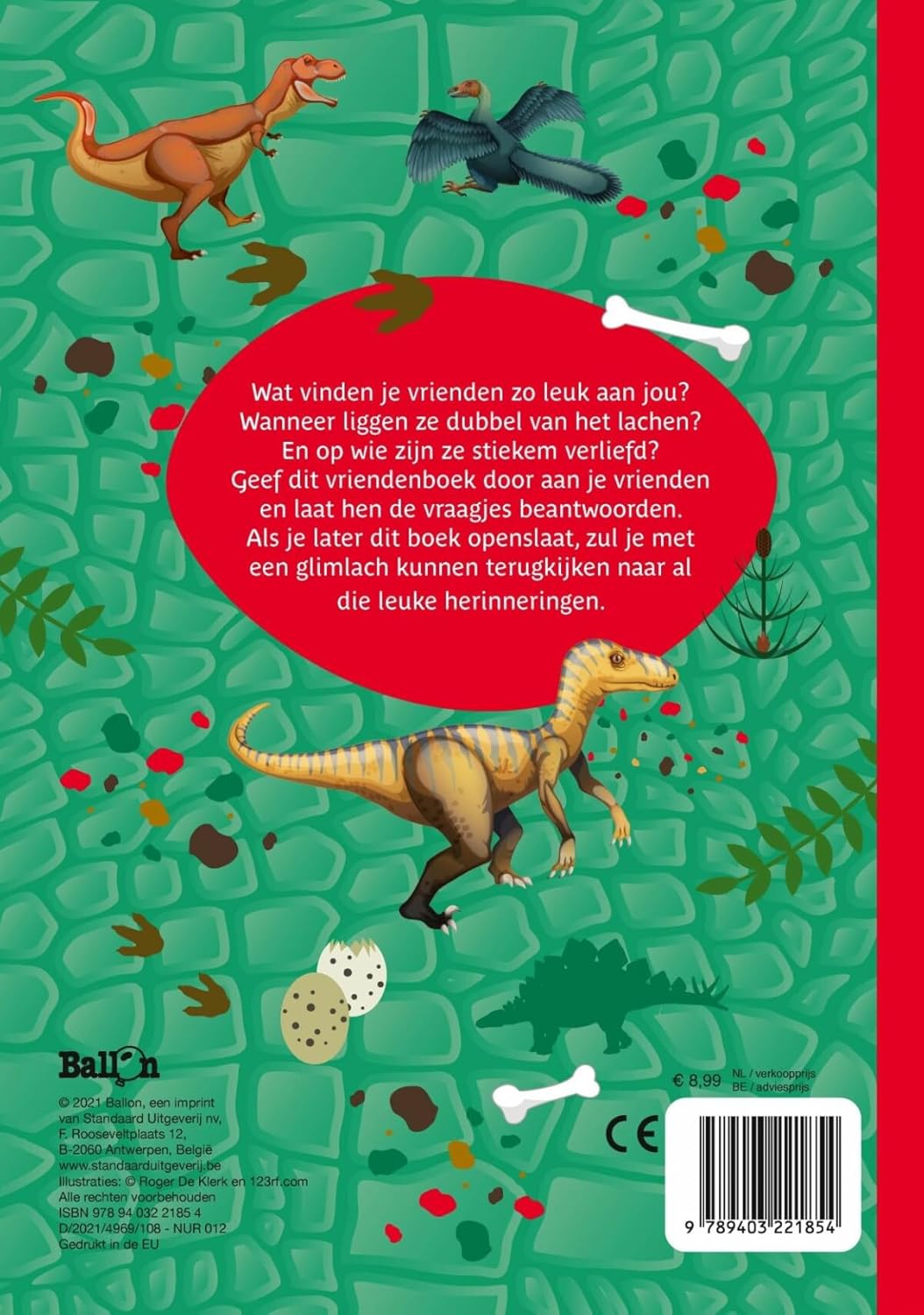 Standaard Uitgeverij - Vriendenboek Dinosaurussen