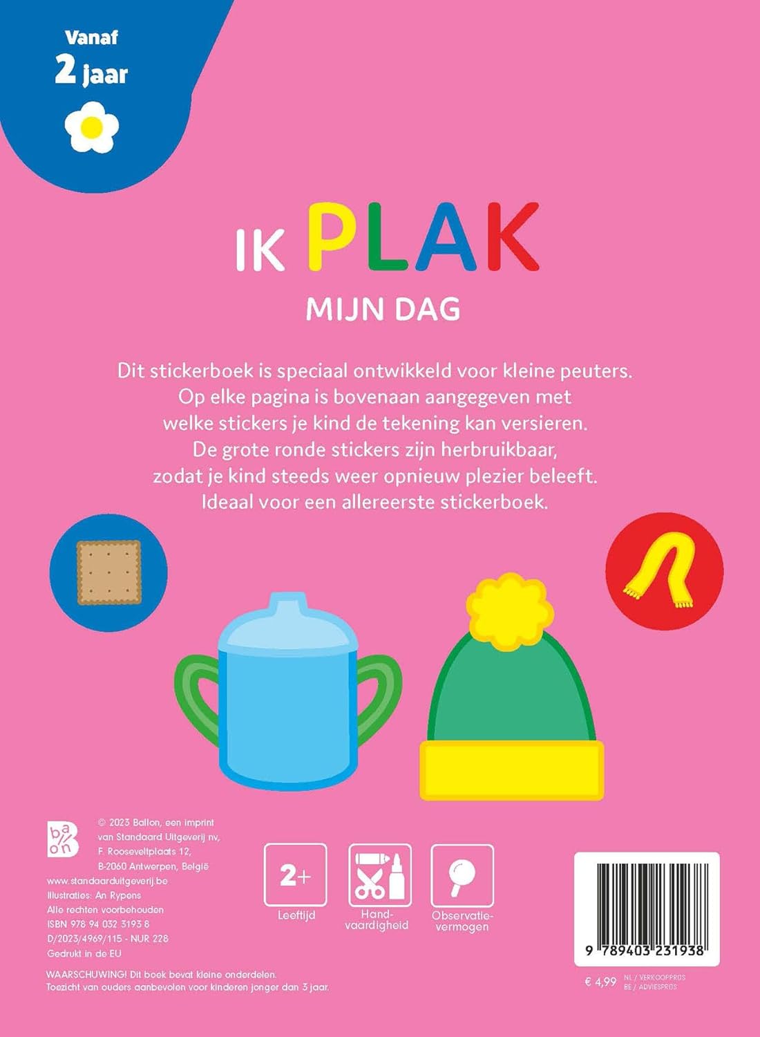 Standaard Uitgeverij - Ik plak - Mijn dag