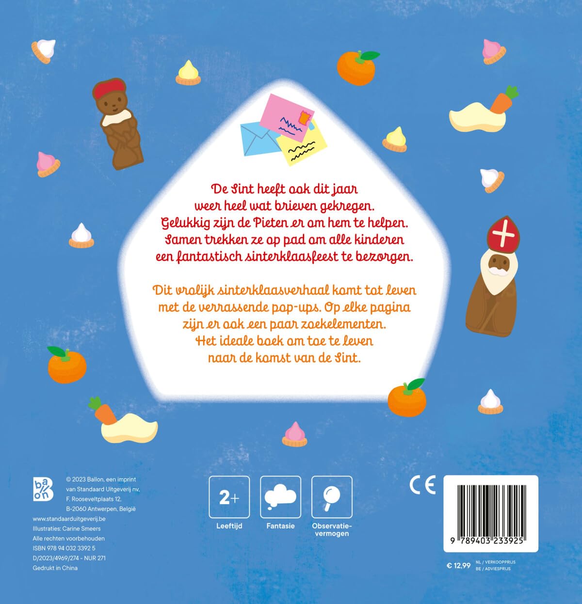 Mijn pop-up boek: Dag Sinterklaasje