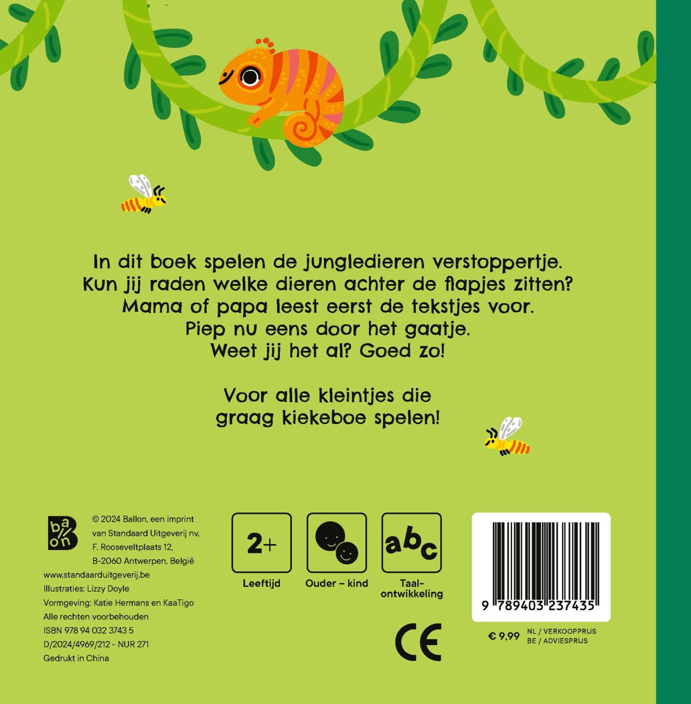 Standaard Uitgeverij - Kiekeboe - In de Jungle 6m+