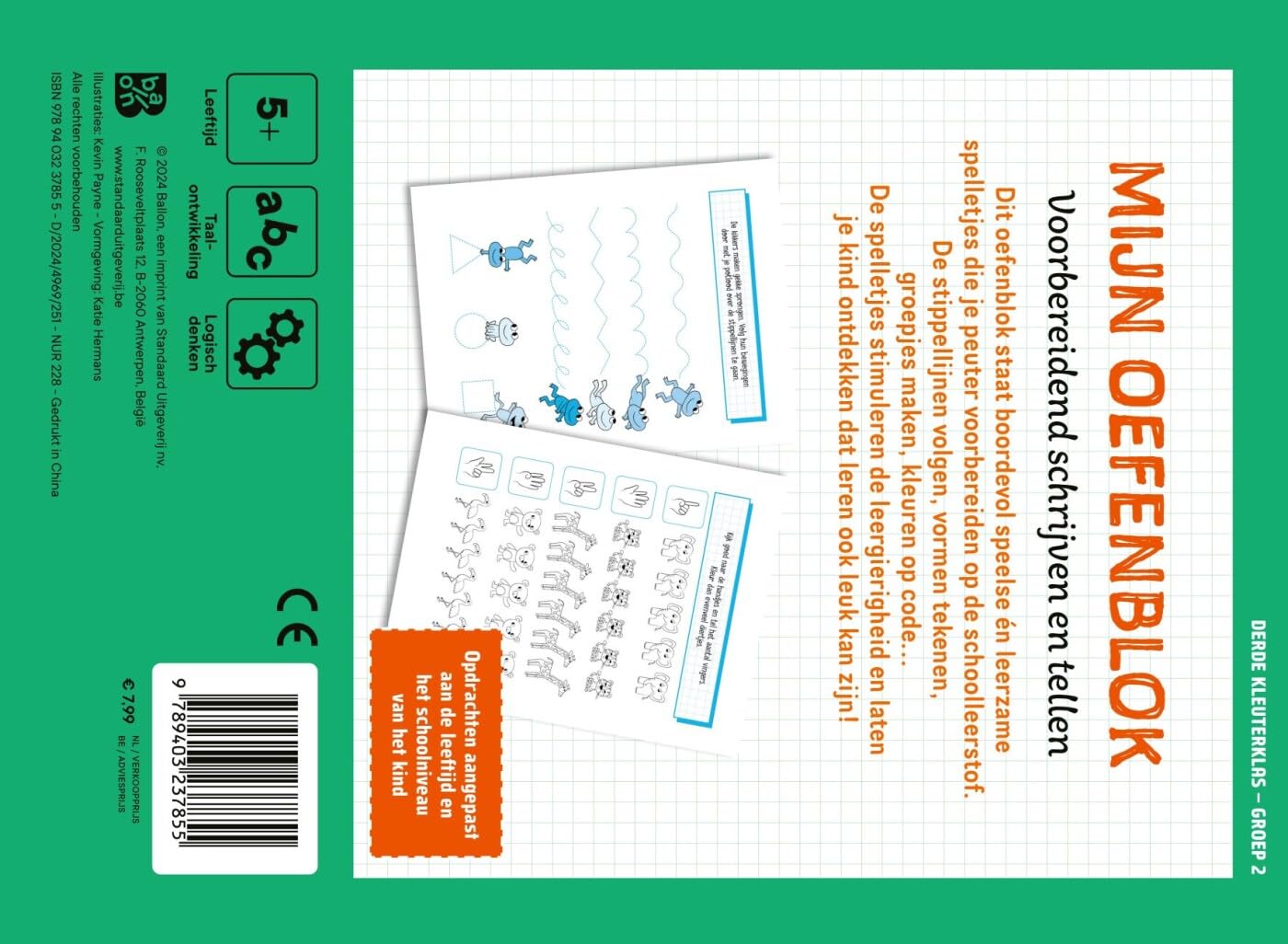 Standaard Uitgeverij - Voorbereidend Schrijven en Tellen