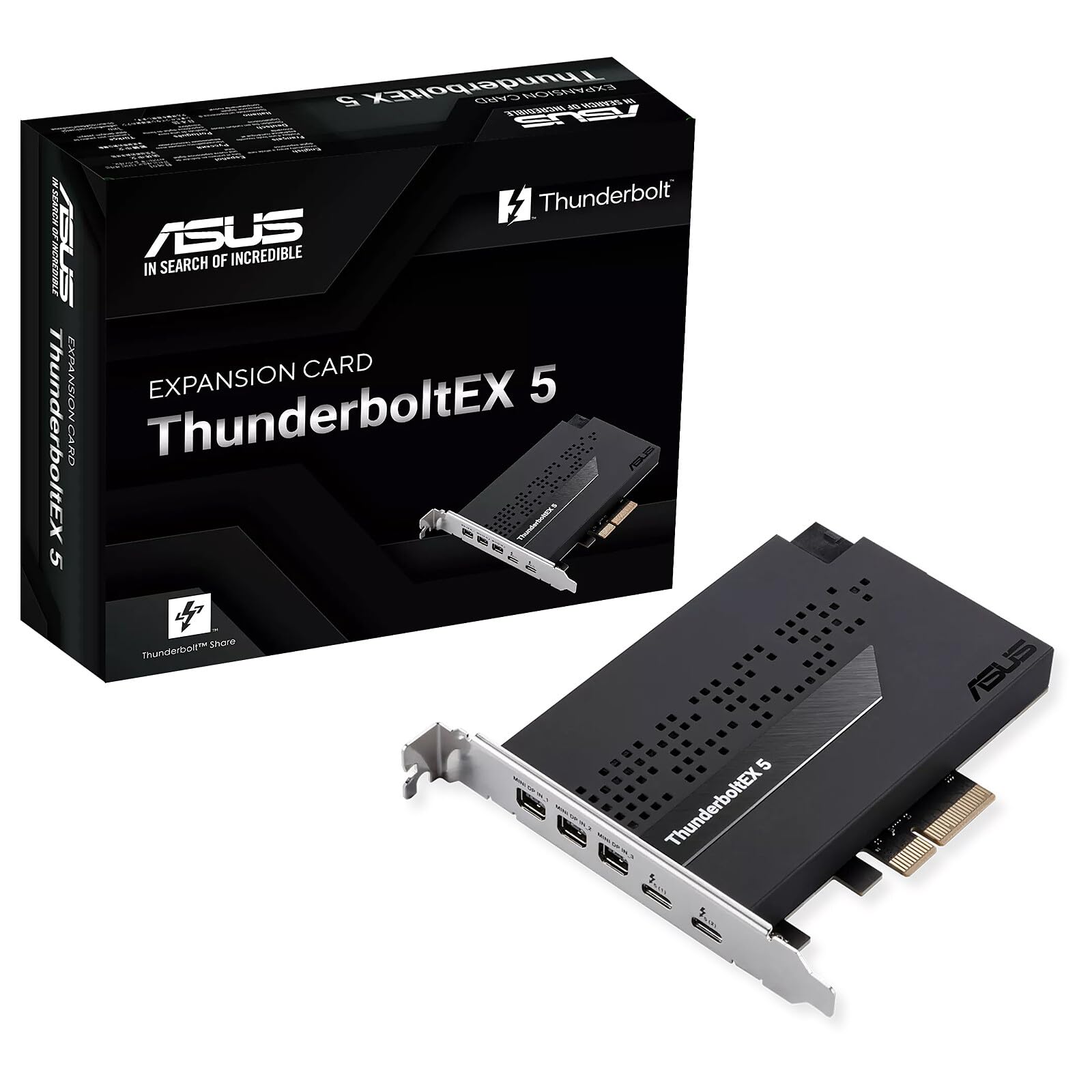 Asus Thunderboltex 5 - Thunderbolt Adapter - Pcie 4.0 X4 - Usb-C X 2