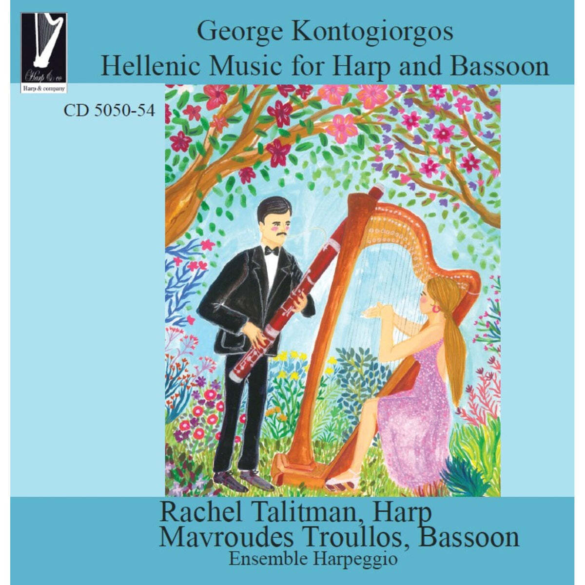 George Kontogiorgos: Hellenic Music for Harp and Bassoon