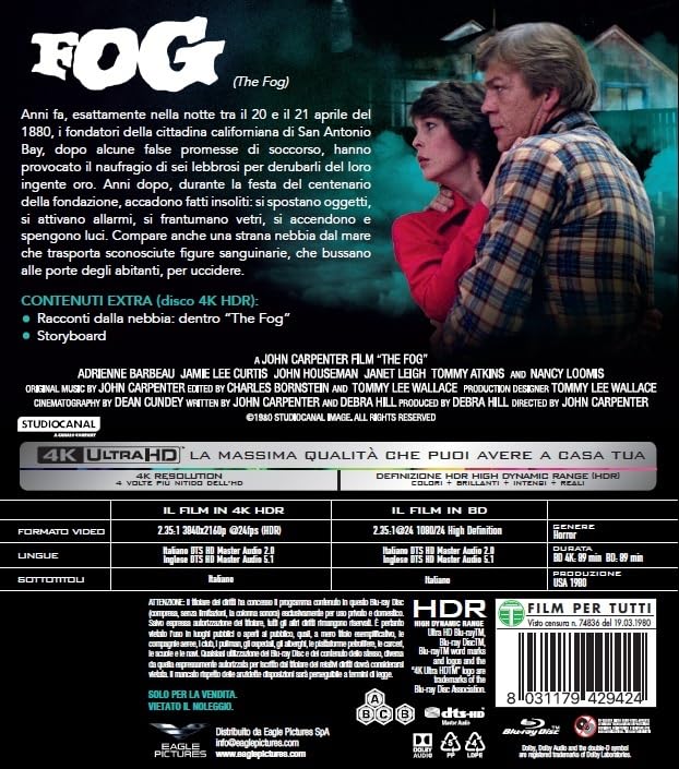 Fog - 4K (Bd 4K + Bd Hd