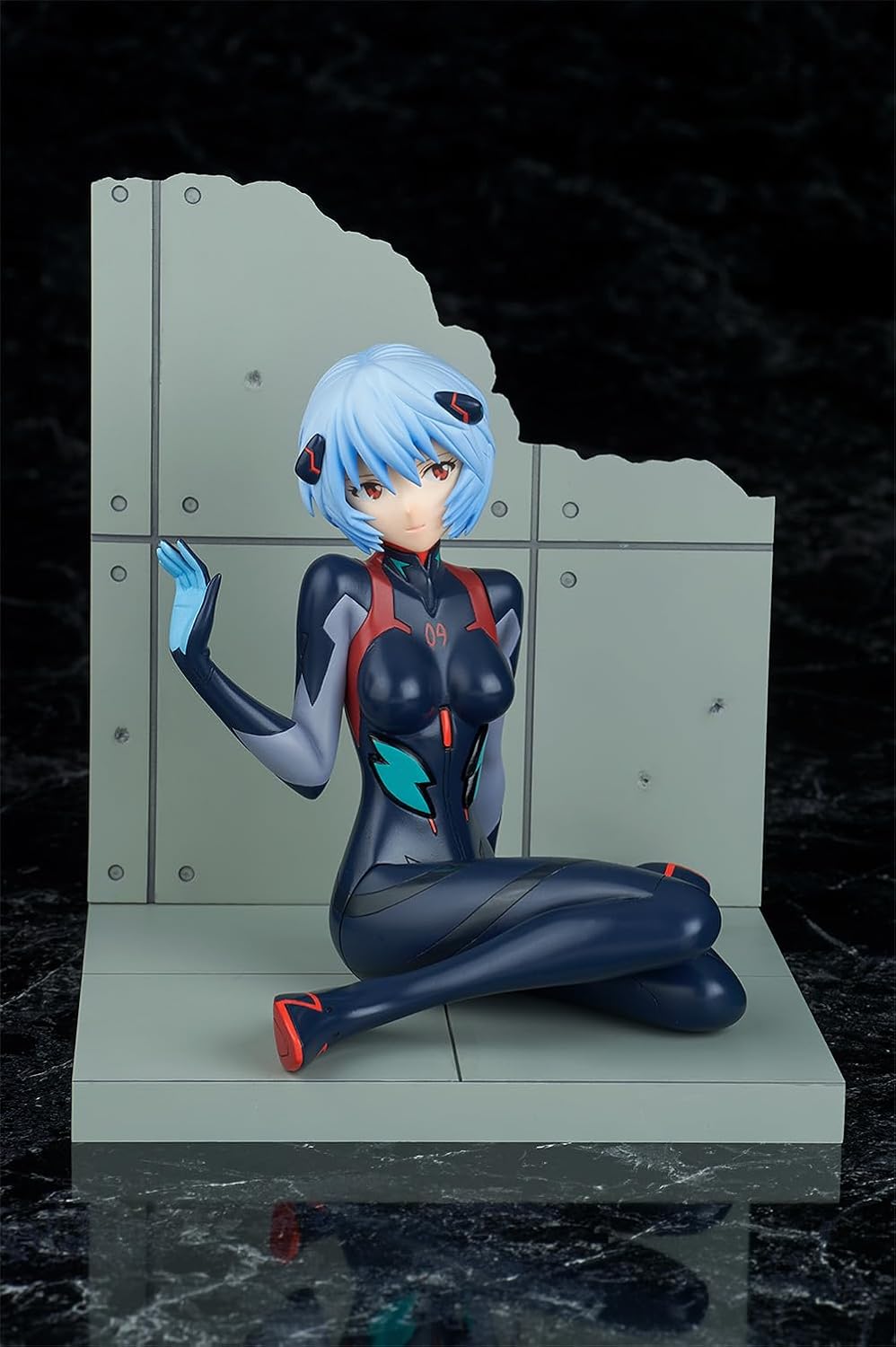 Evangelion 4.0 Final Pvc Statue 1/7 Tentative Name Rei Ayanami Plugsuit Ver. New Movie Edition 10 Cm