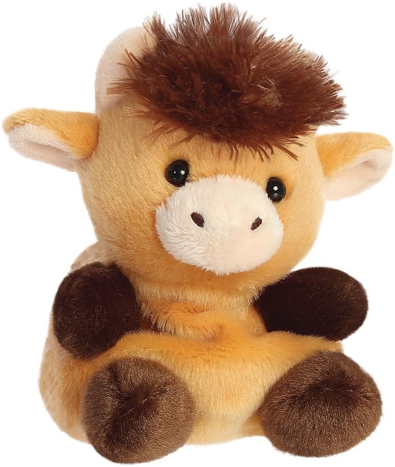 Palm Pals Hubert Highland Cow 5In Oct