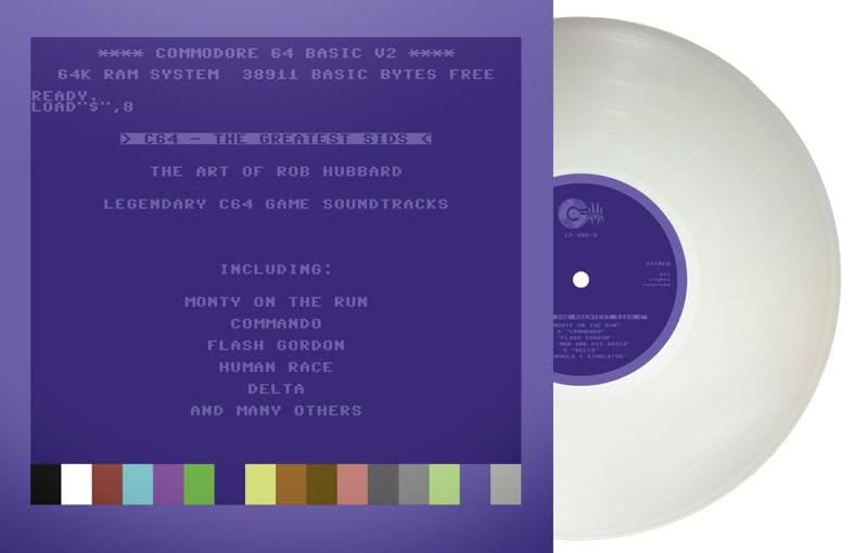 C64 Greatest Sids: The Art Of Rob Hubbard - White