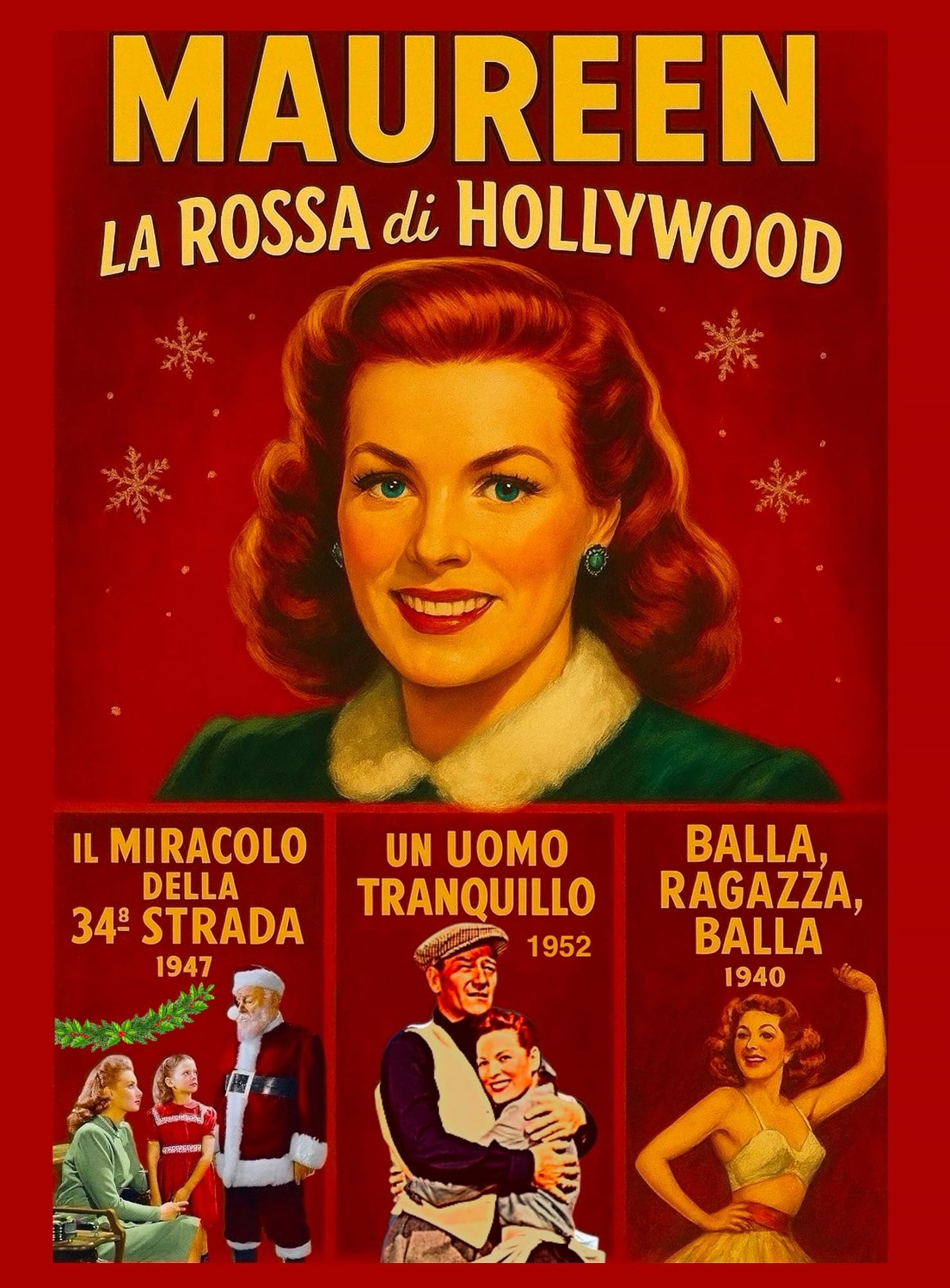 Dvd Maureen, La Rossa Di Hollywood