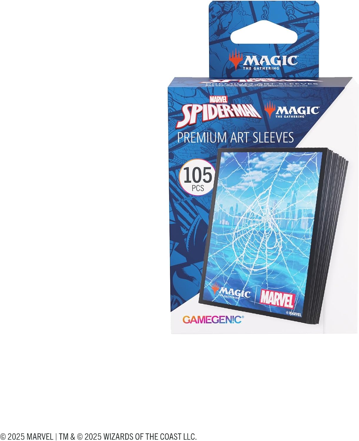 Gamegenic Mtg: Marvel`S Spider-Man Premium Art Sleeves- Spider-Man Island