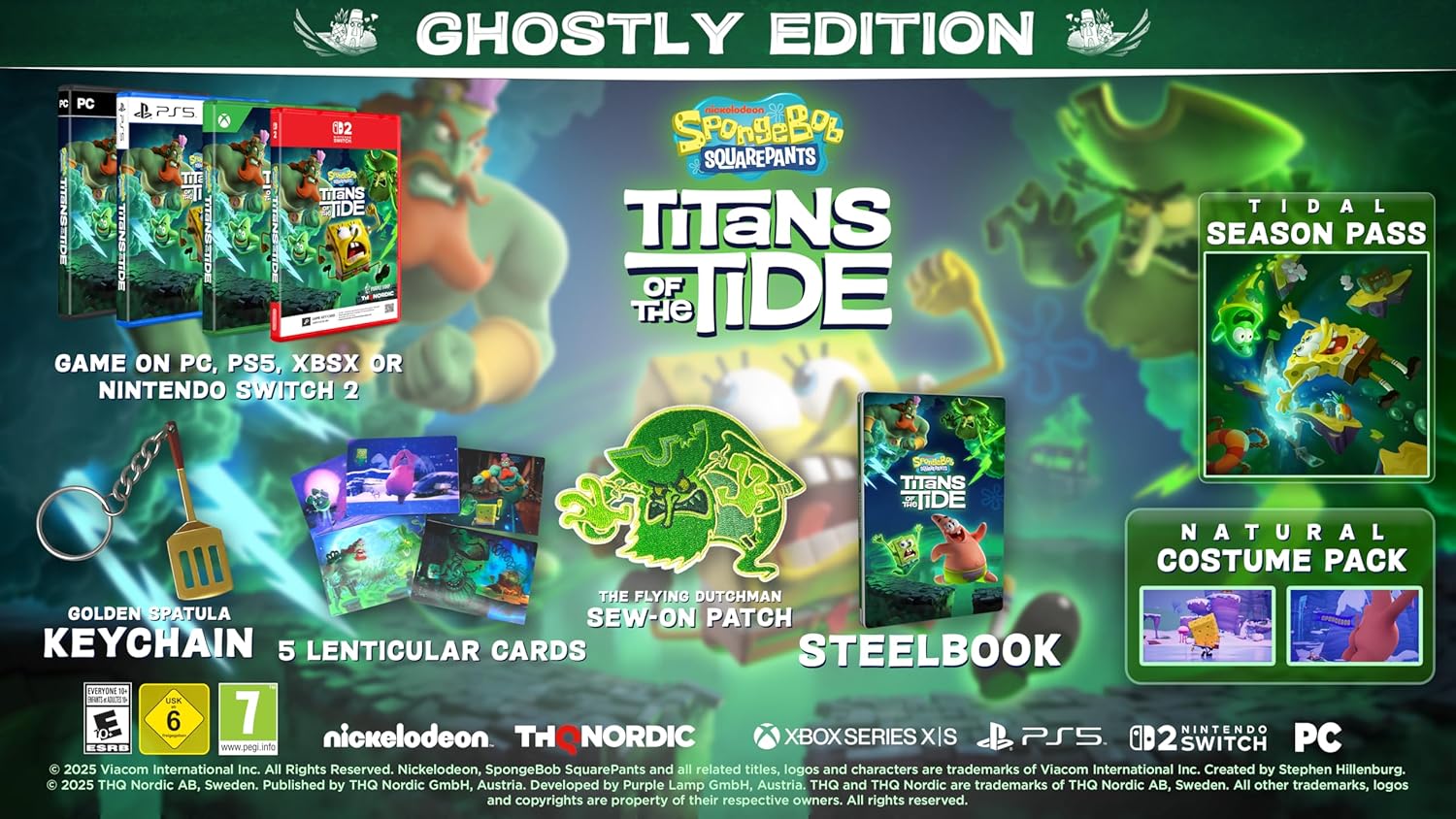 SpongeBob SquarePants: Titans of the Tide - Ghostly Edition /Switch 2