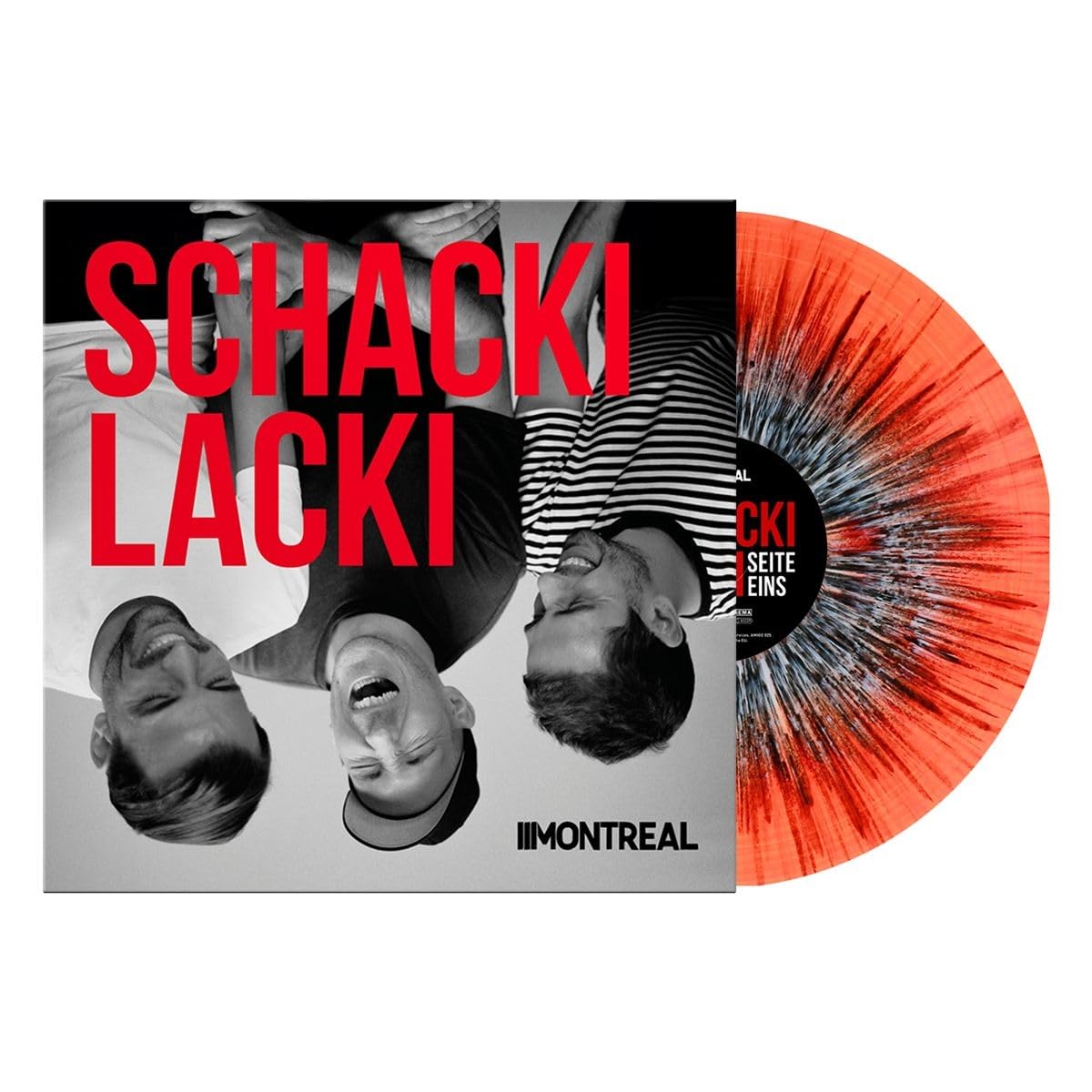 Schackilacki - Rot/Weiss/Schwarz Splattered