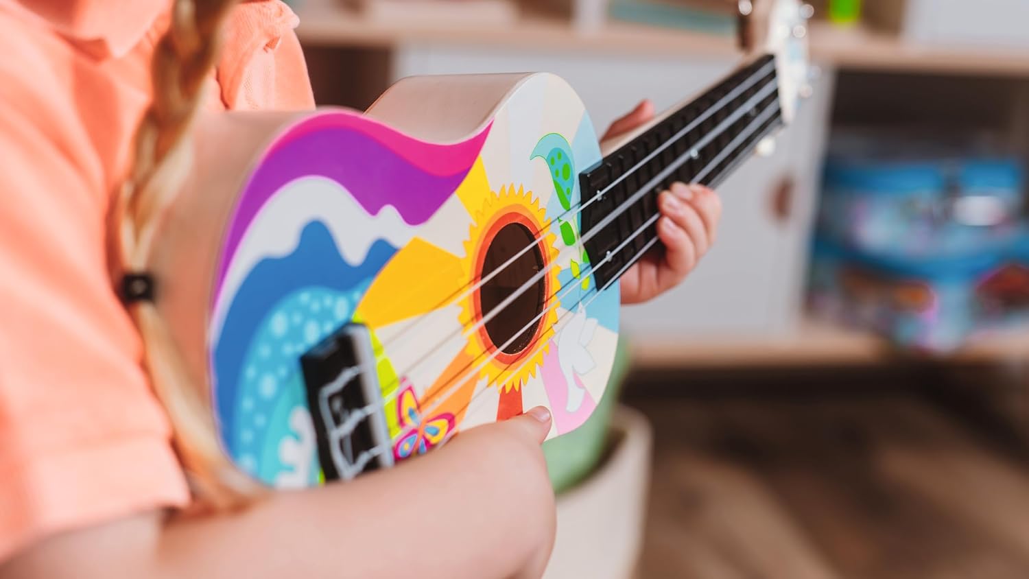 Goki - Goki Houten Ukelele Flower Power