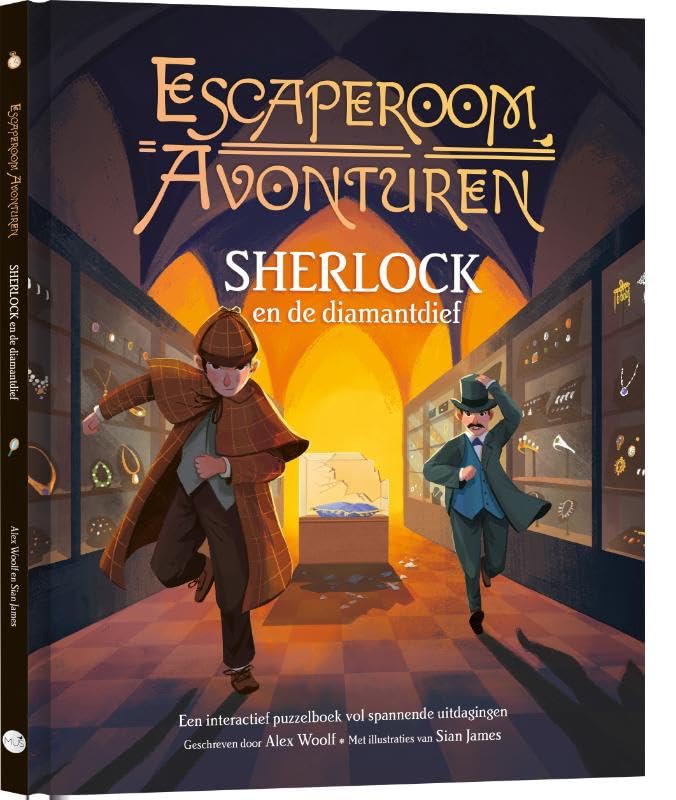Uitgeverij Kluitman - Escape Room Avonturen: Sherlock en de diamantdief