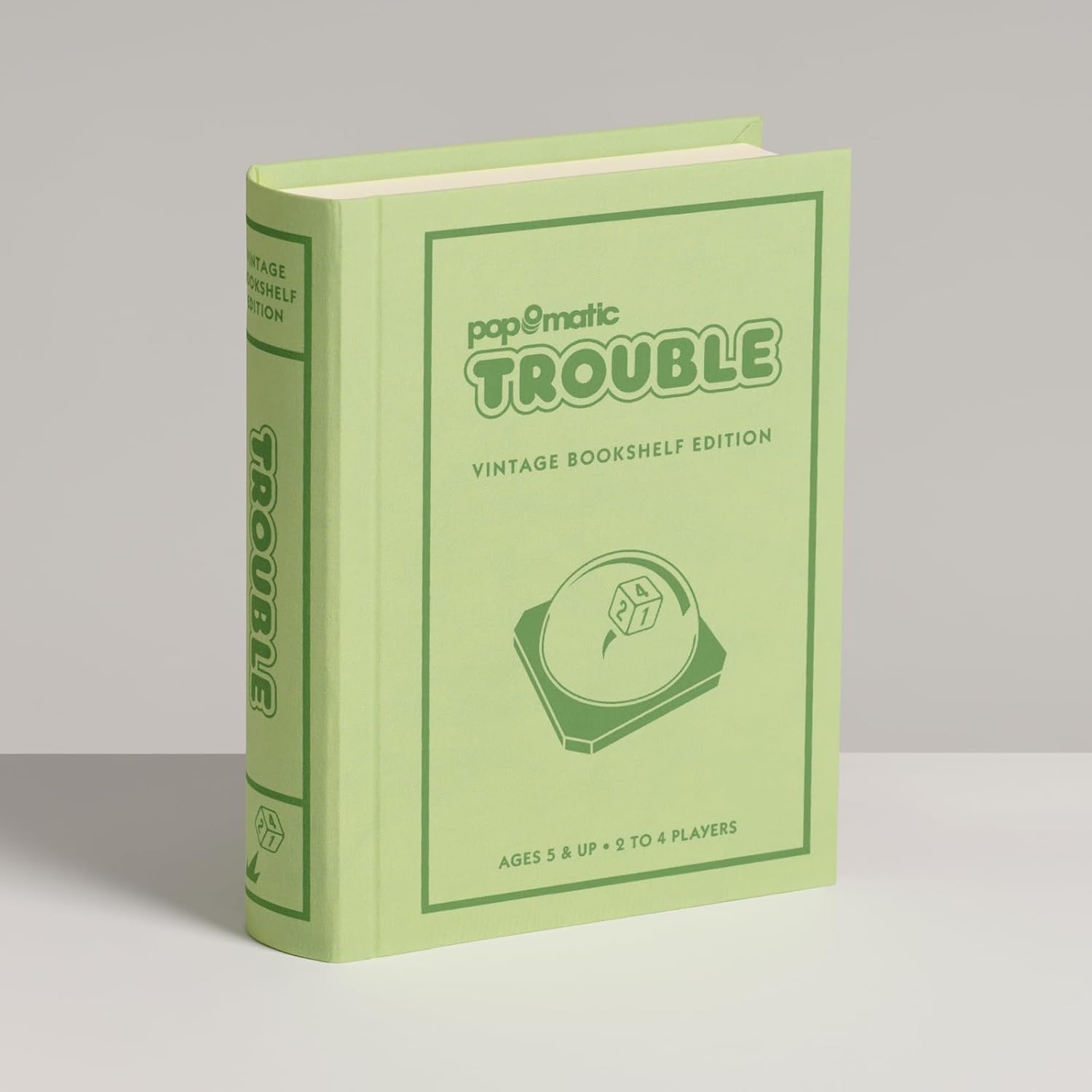 Trouble Vintage Bookshelf Edition Board Game, Ages 5+, 2-4 Players