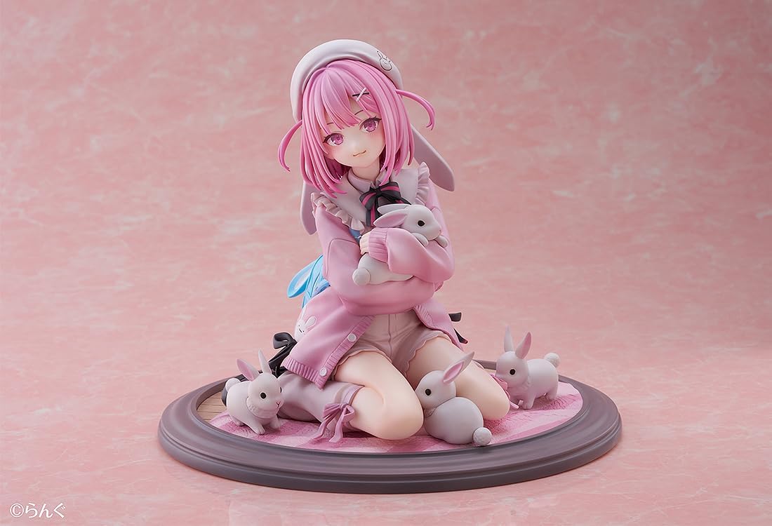 Original Illustration Pvc Statue 1/6 Toshishita Kanojo Illustration By Ran9U 17 Cm