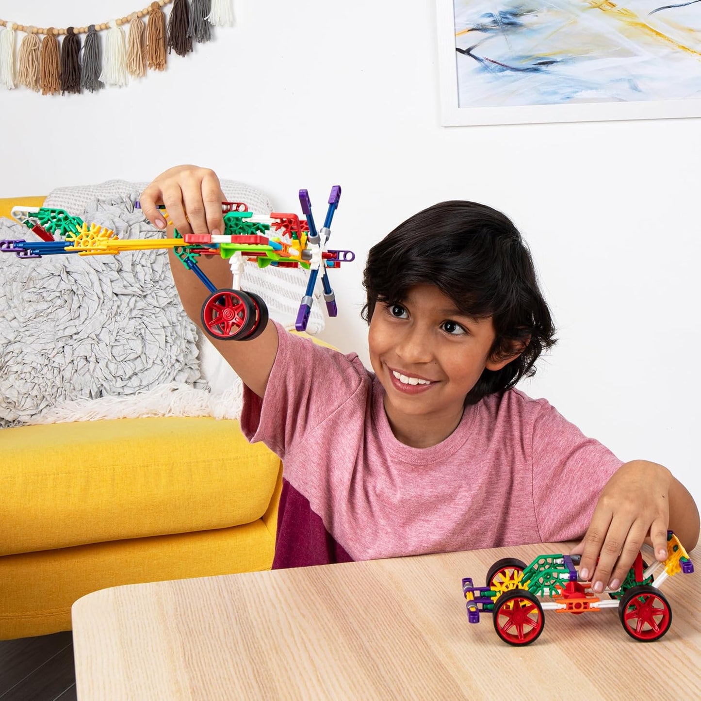 Basic Fun K'NEX Custom Cruisers Building Set – 30 Model STEM Construction Kit with 325 Pieces & Storage Bag – Creative Toy for Kids Aged 7+